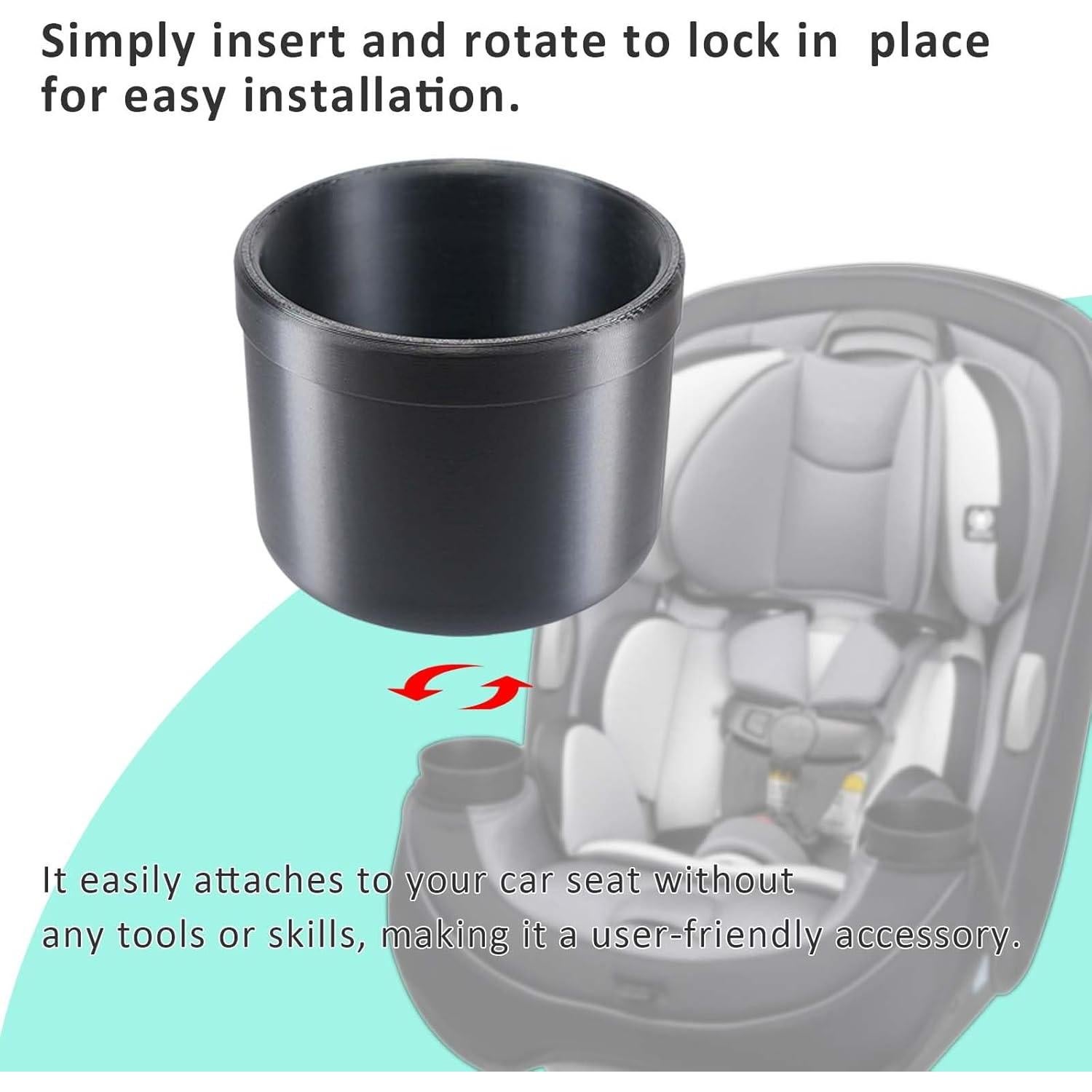 Soporte para Tazas YENANA Modelo YNN-BJ-001 para Asientos de Auto