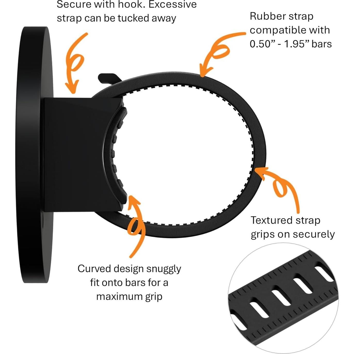 Soporte Magnético para Teléfono Cochecito Uppababy Nuna Bugaboo