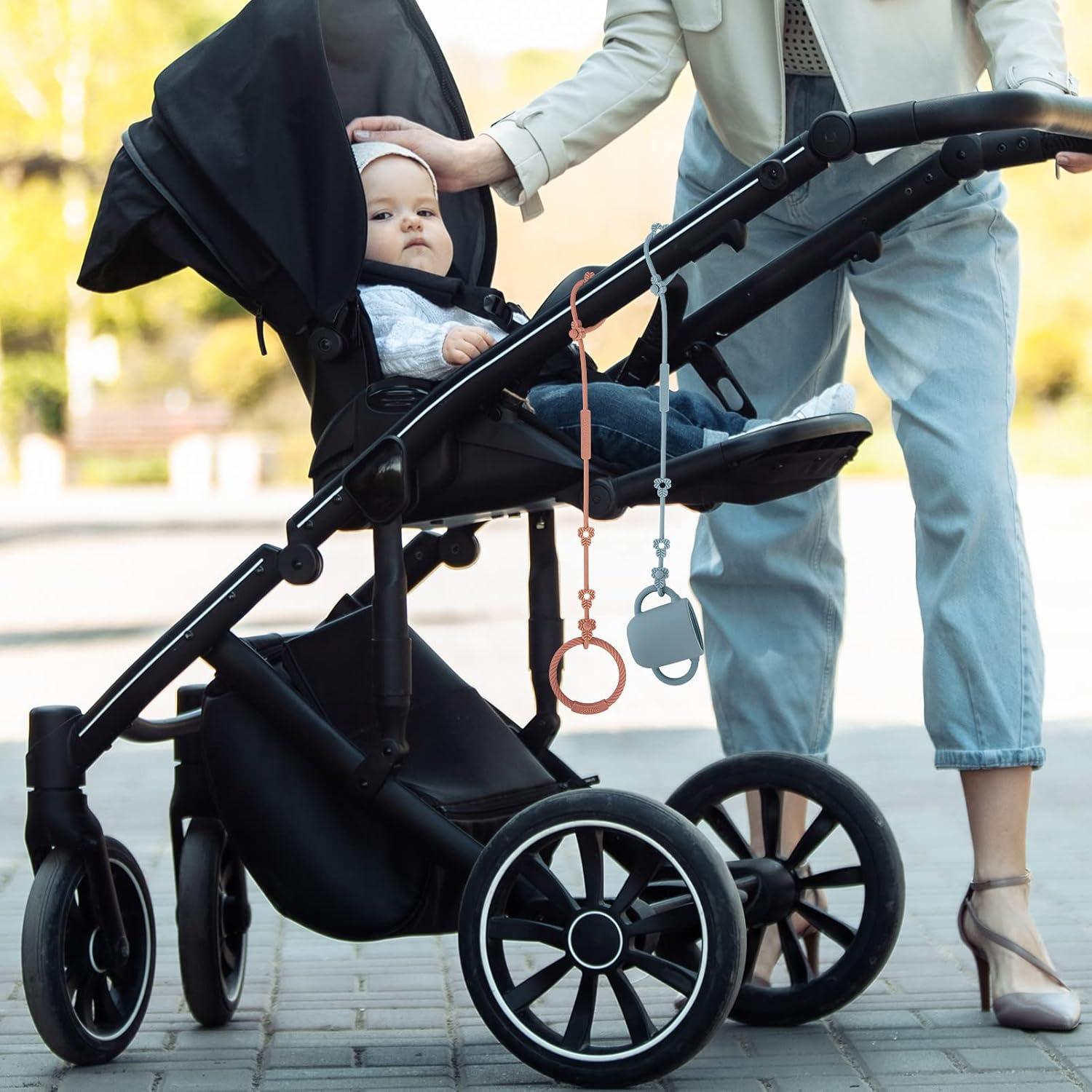 Correas de Seguridad para Juguetes Bebé Silicona 4 Piezas