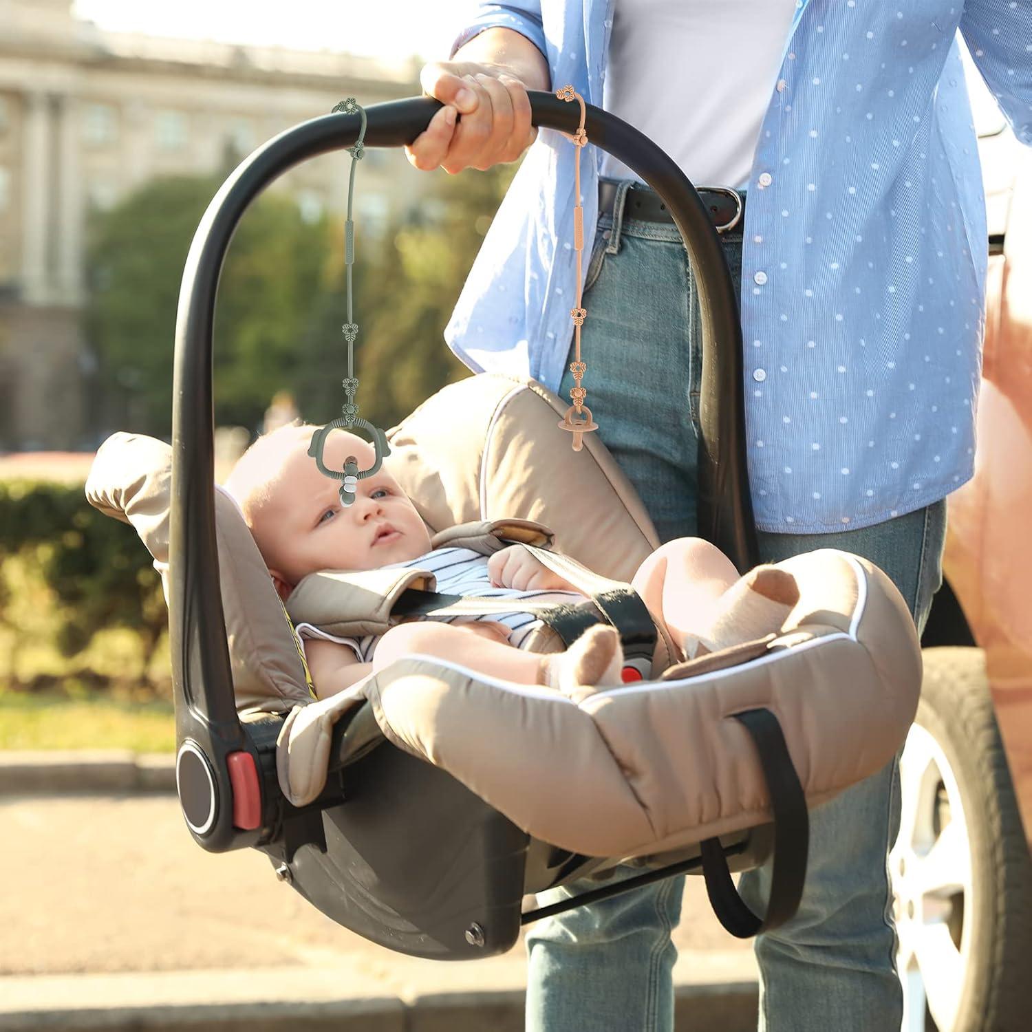 Correas de Seguridad para Juguetes Bebé Silicona 4 Piezas