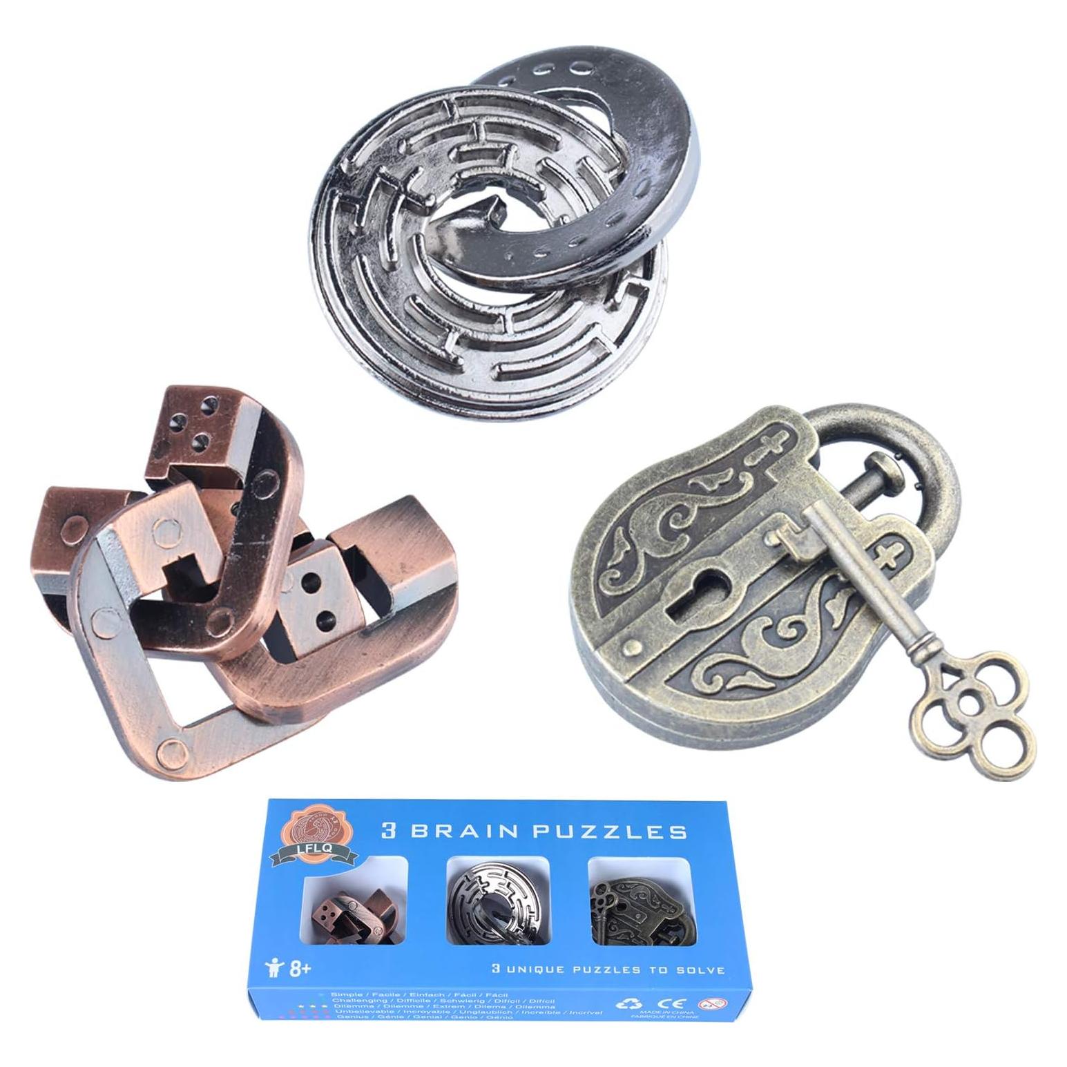 Rompecabezas de Sopa de Letras Long Fa Azul 19.8x9.9cm