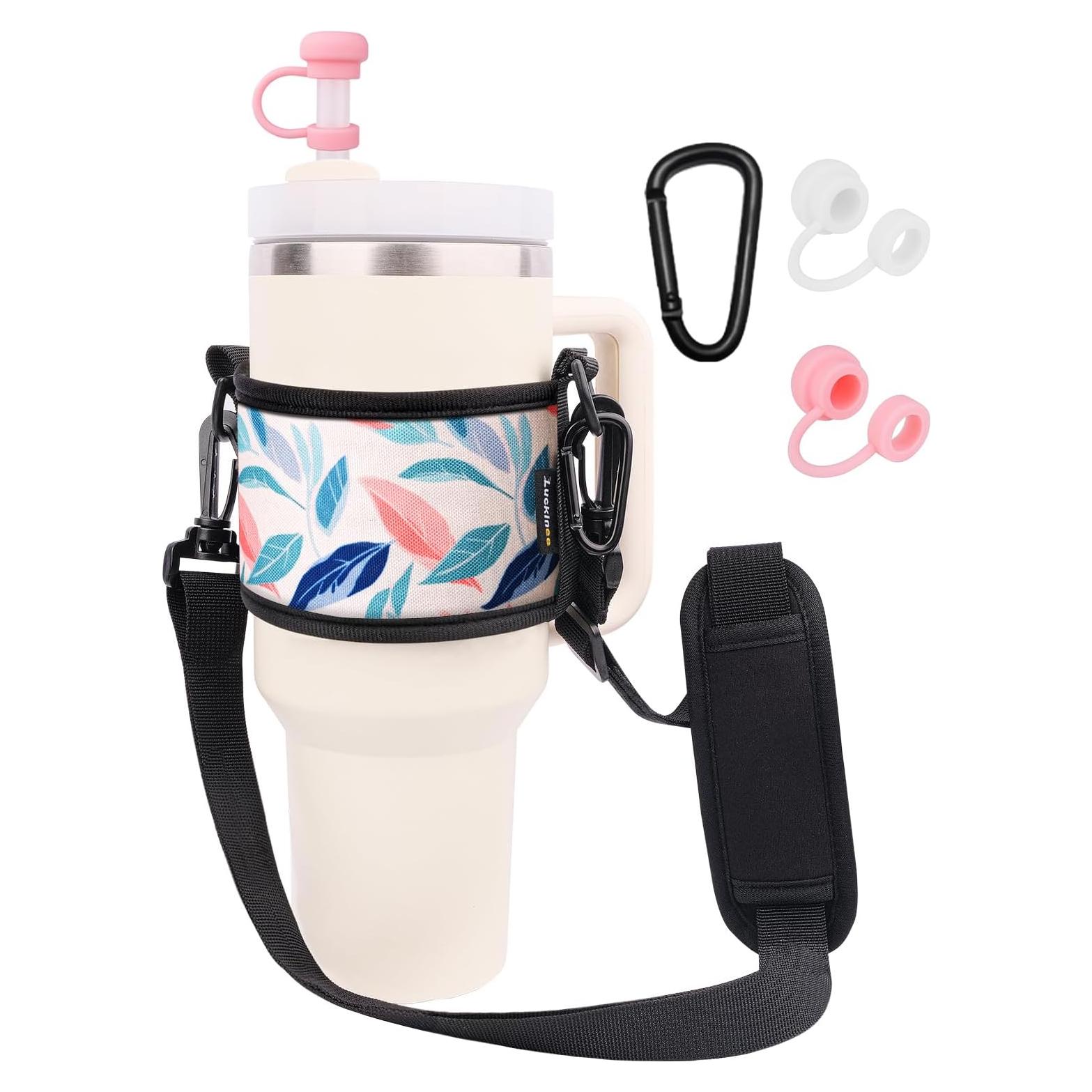 Soporte para Botellas de Agua LUCKINEE con Correa Ajustable 30-40 oz