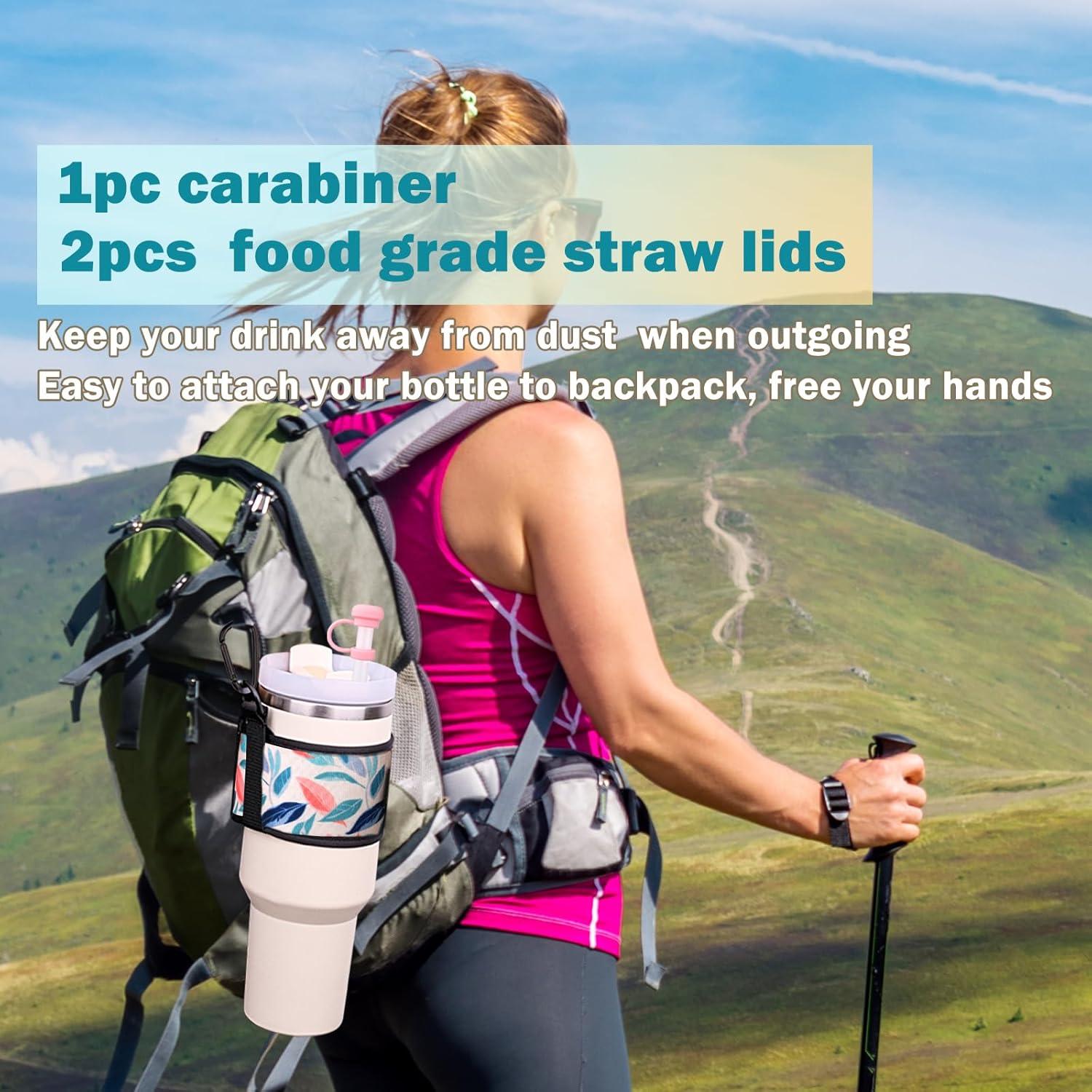 Soporte para Botellas de Agua LUCKINEE con Correa Ajustable 30-40 oz