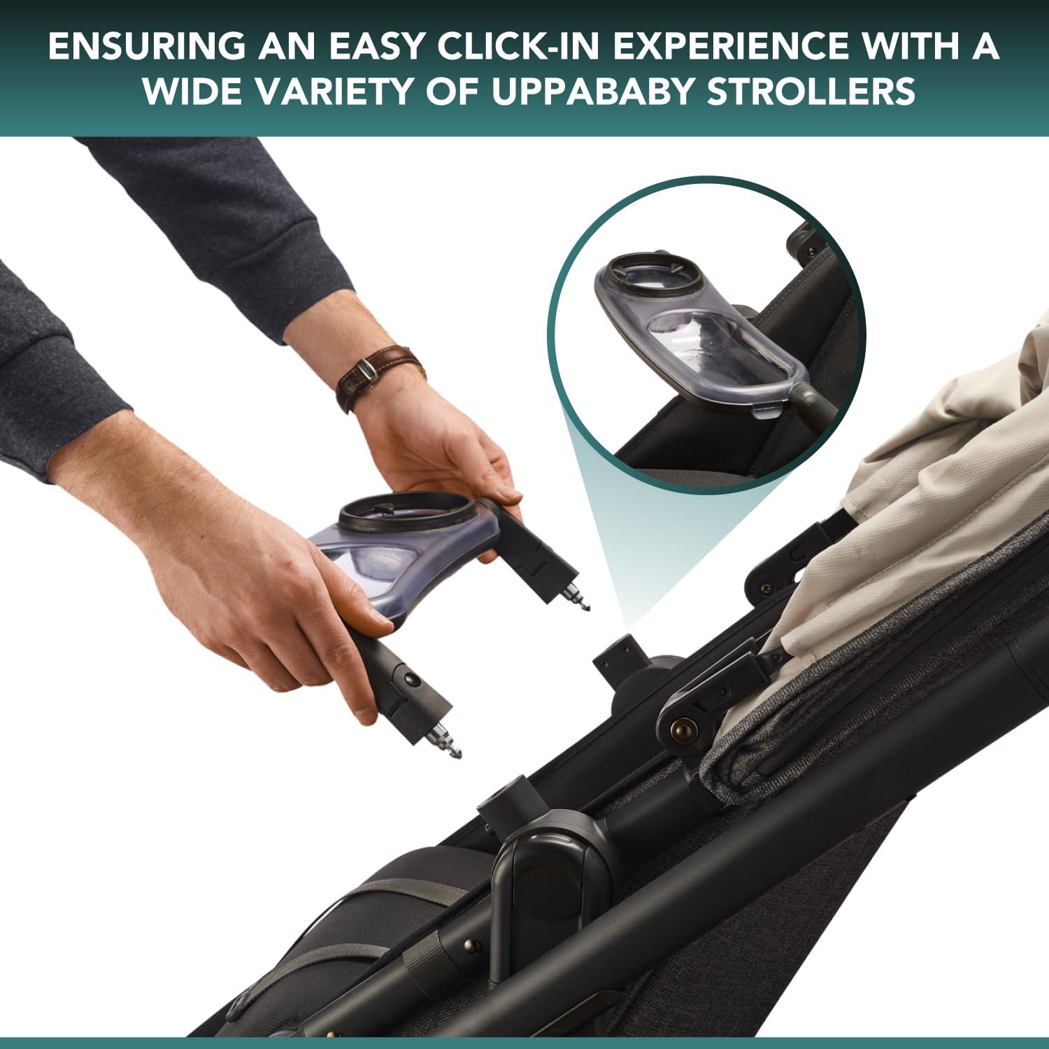 Bandeja de Snacks UPPAbaby Vista/Cruz V2, Lavable, 1 Compartimento