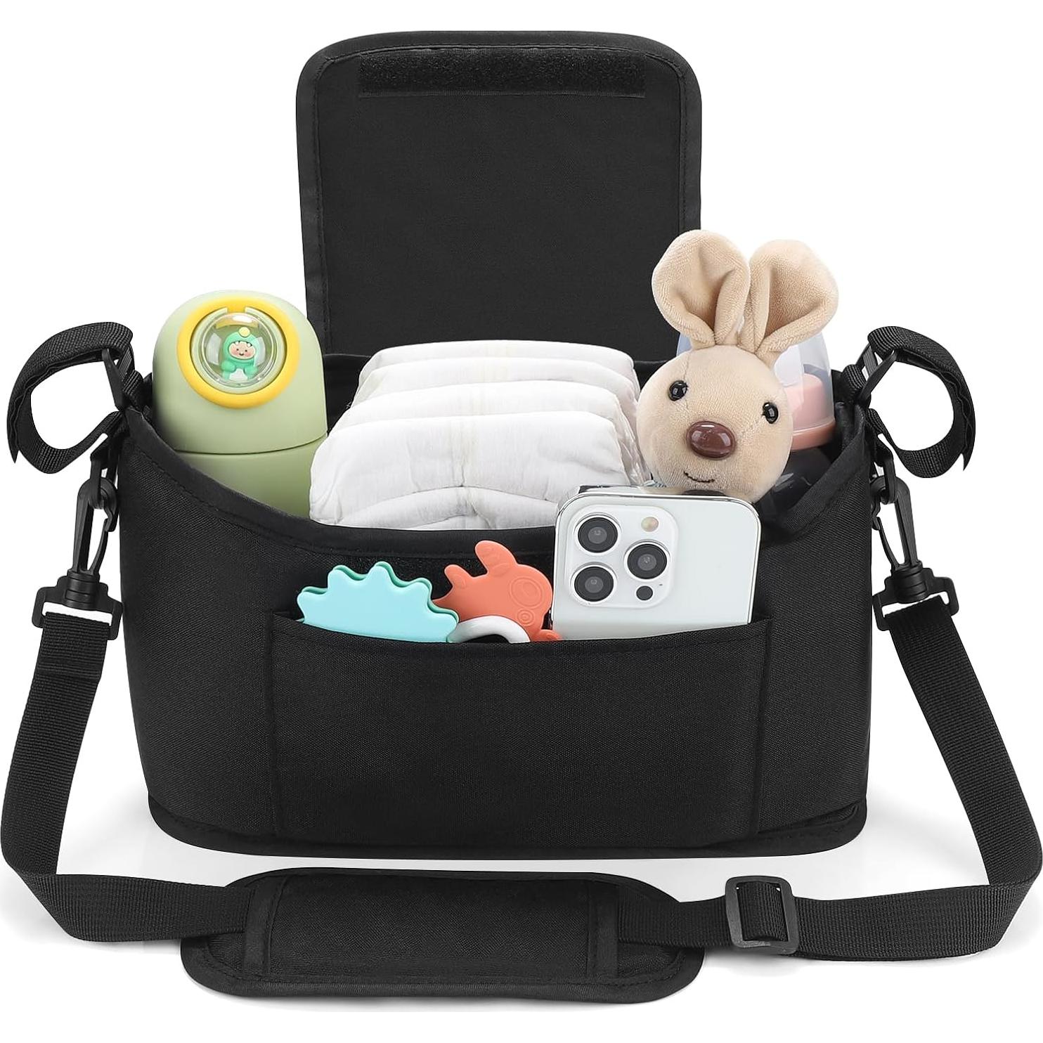 Organizador Universal para Carriola Accmor Negro - Caddy Multiusos