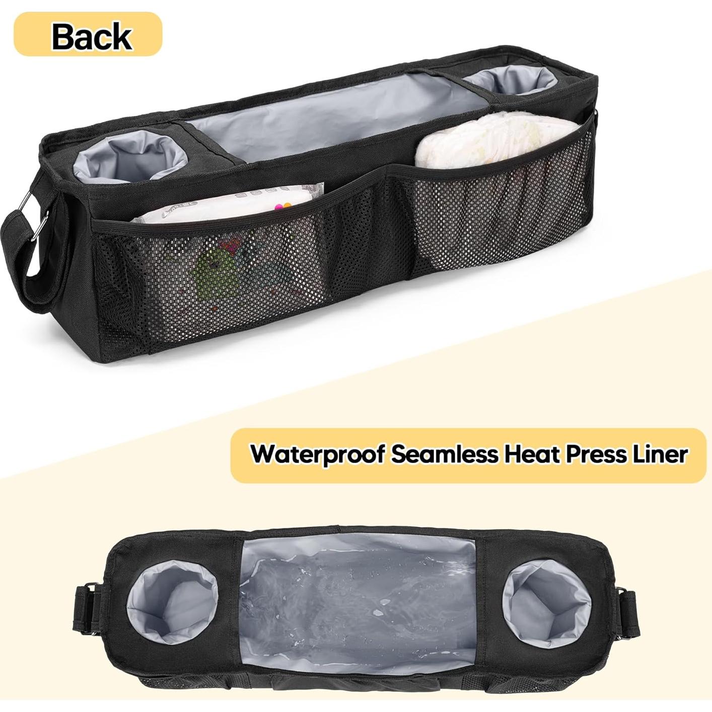 Consola para Padres de Carro Wonderfold W4 y Keenz 7S+, Negro