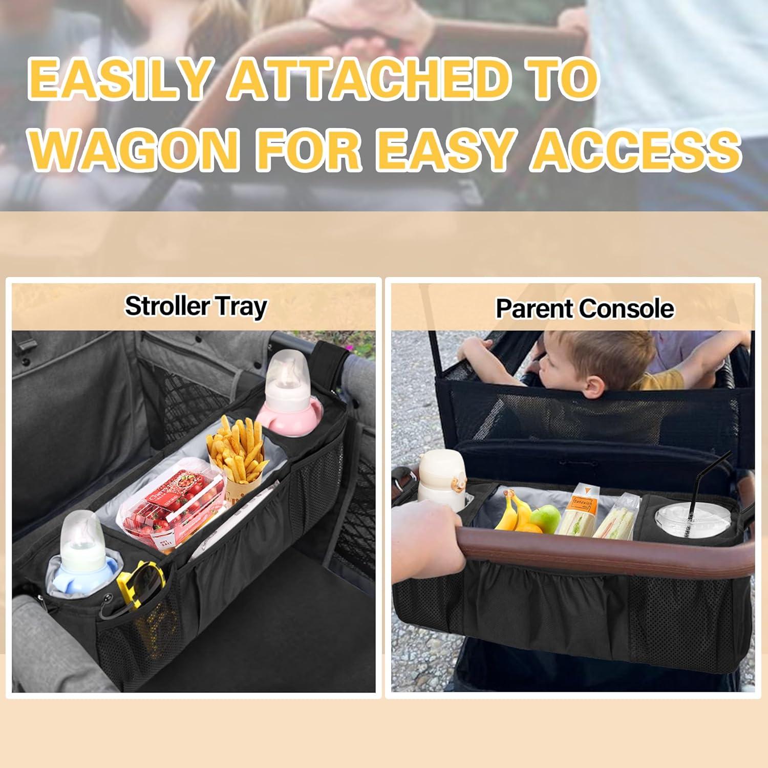 Consola para Padres de Carro Wonderfold W4 y Keenz 7S+, Negro