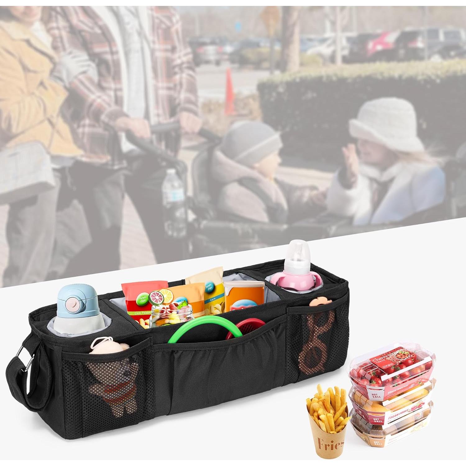 Consola para Padres de Carro Wonderfold W4 y Keenz 7S+, Negro