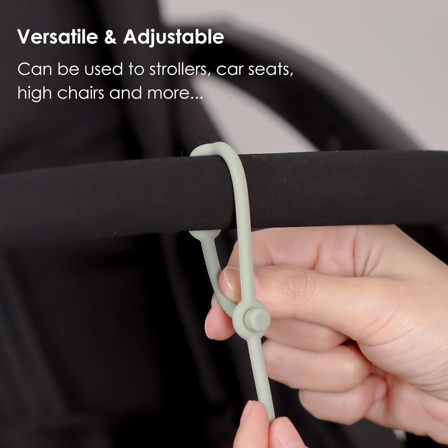 Correas de Juguete de Silicona Andy Bear - Paquete de 6