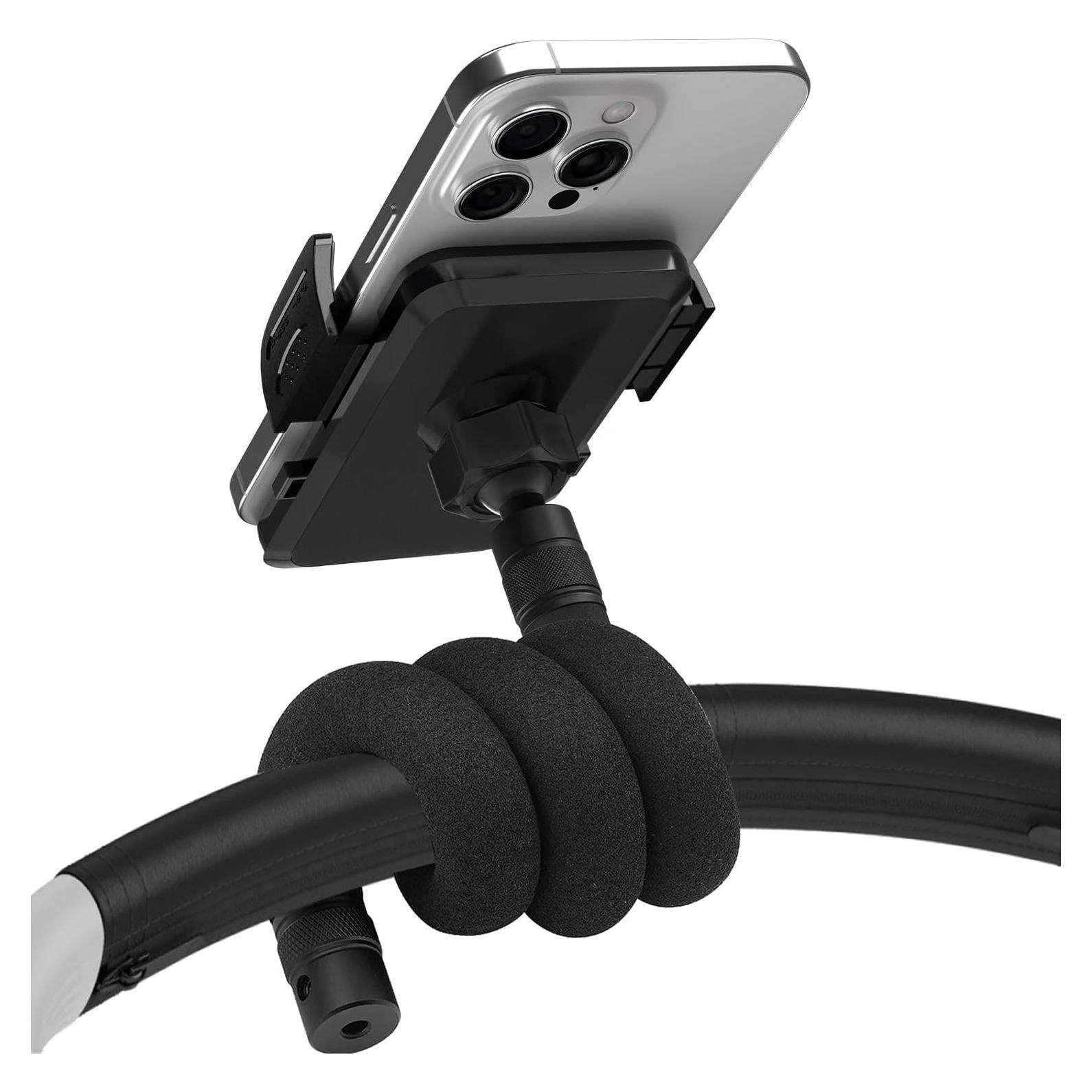 Soporte para Teléfono Uogw para Carrito y Silla de Ruedas 50.8 cm