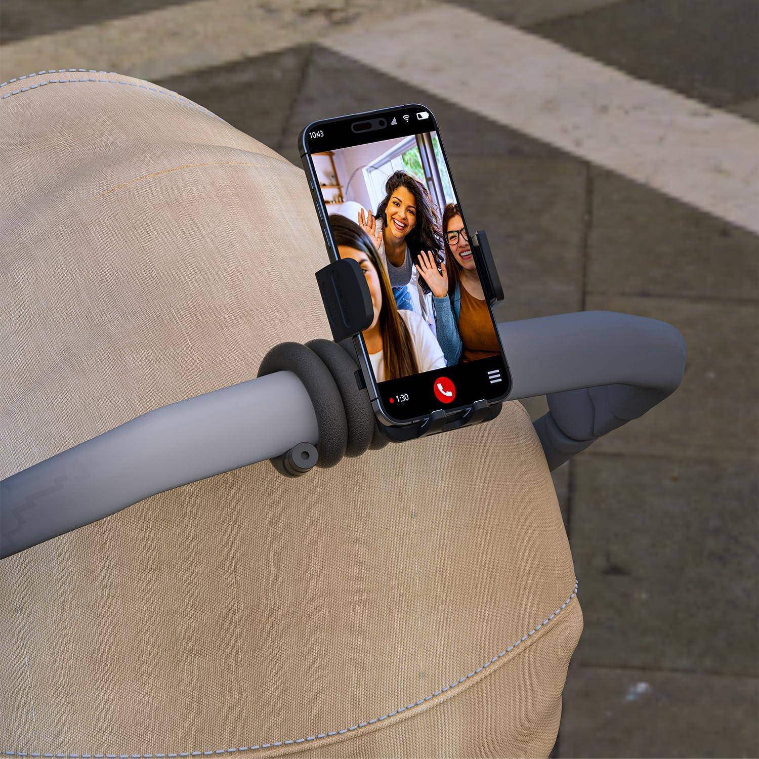 Soporte para Teléfono Uogw para Carrito y Silla de Ruedas 50.8 cm