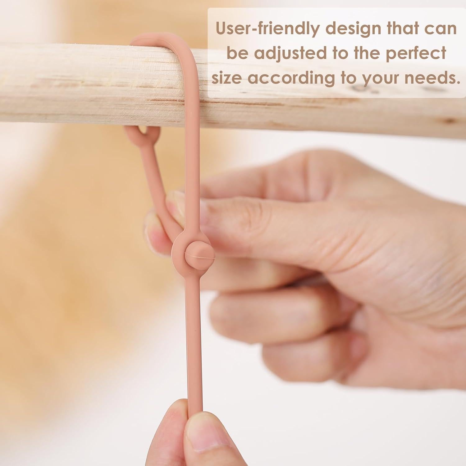 Correas de Silicona para Juguetes de Bebé ROCCED 6pcs