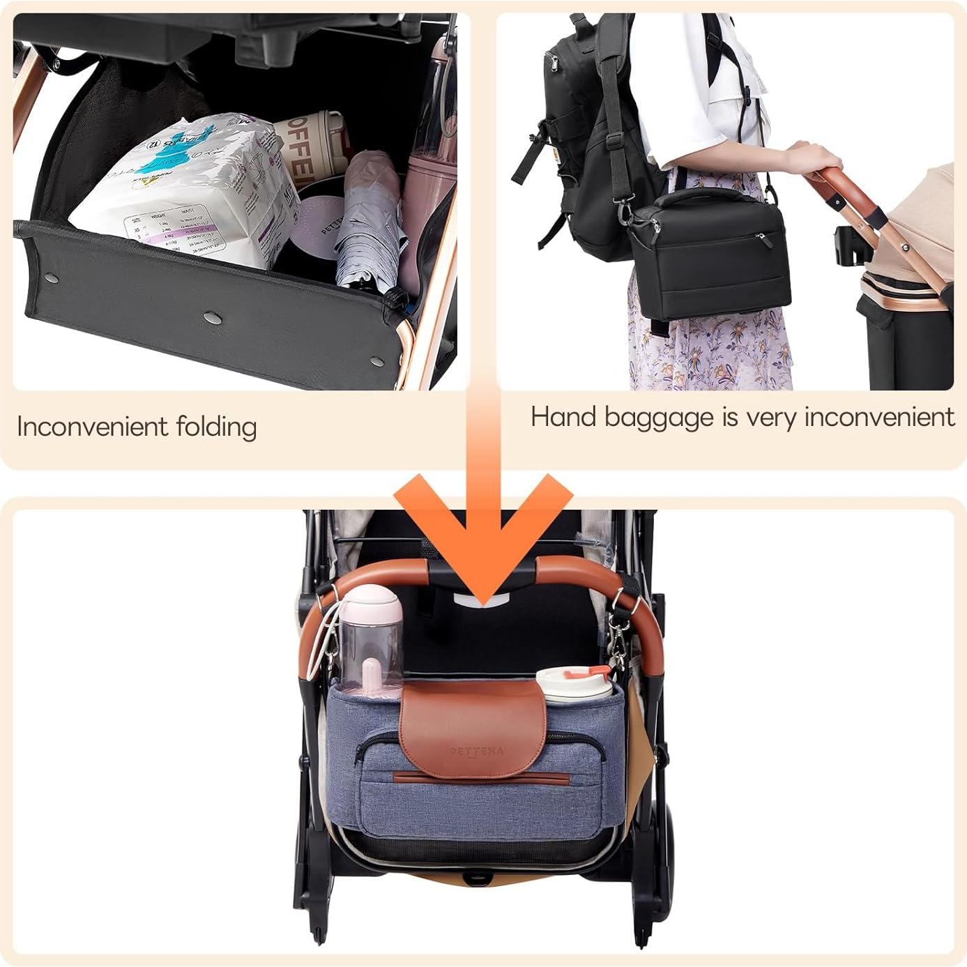 Organizador de Carro para Perros PETTENA con Soporte para Tazas