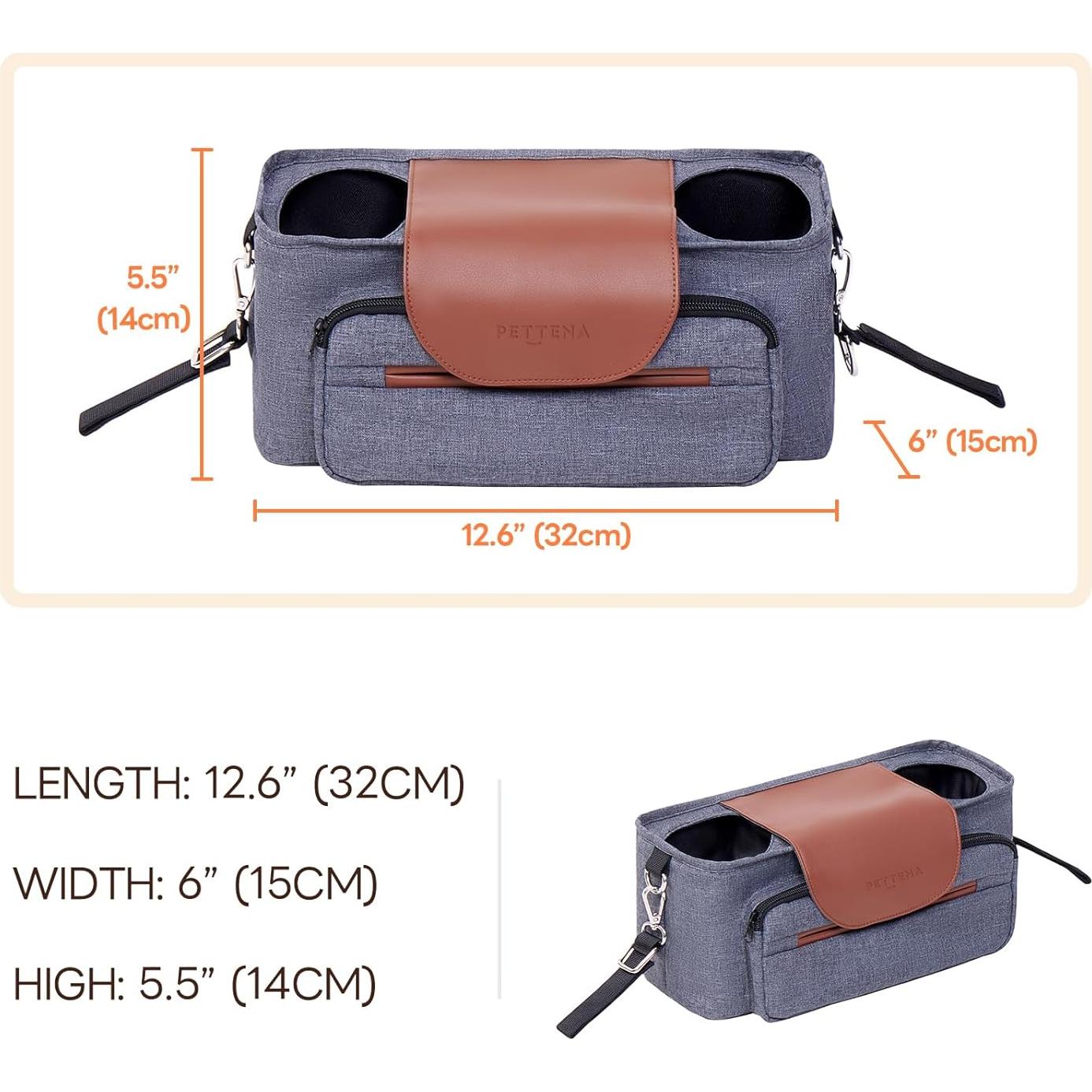 Organizador de Carro para Perros PETTENA con Soporte para Tazas