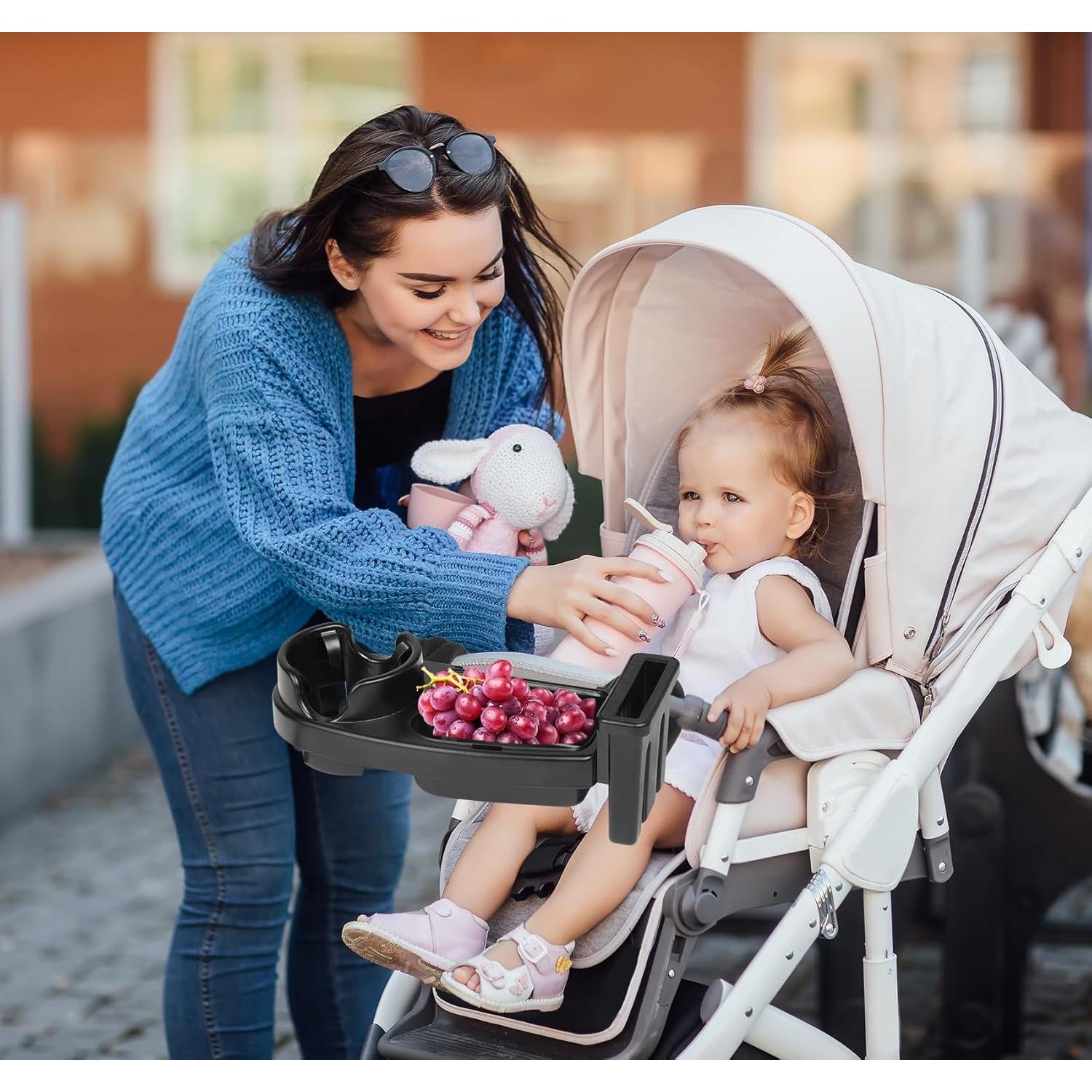 Bandeja de Snacks Universal NOTEZMATE para Cochecito 3 en 1