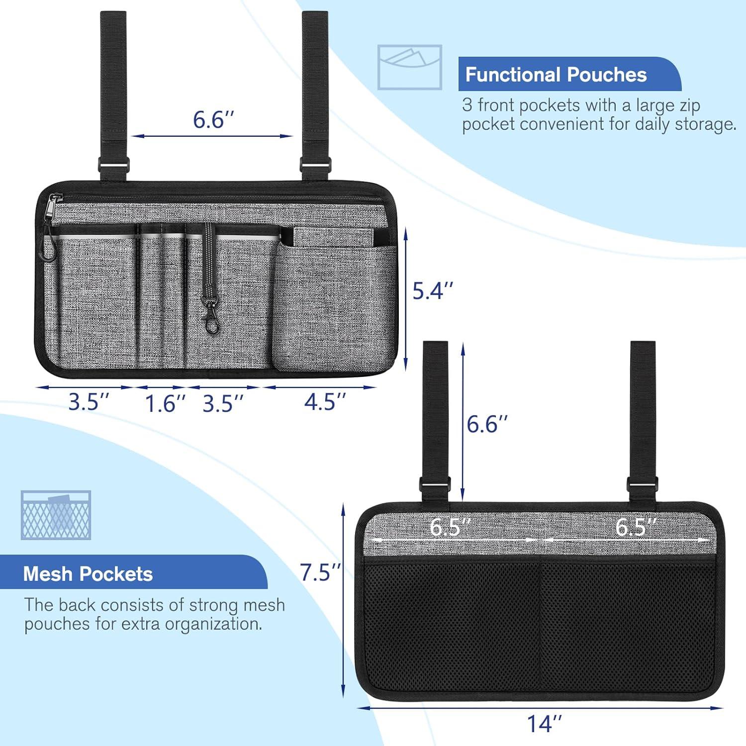 Bolsa de Almacenamiento para Silla de Ruedas FINPAC - Gris
