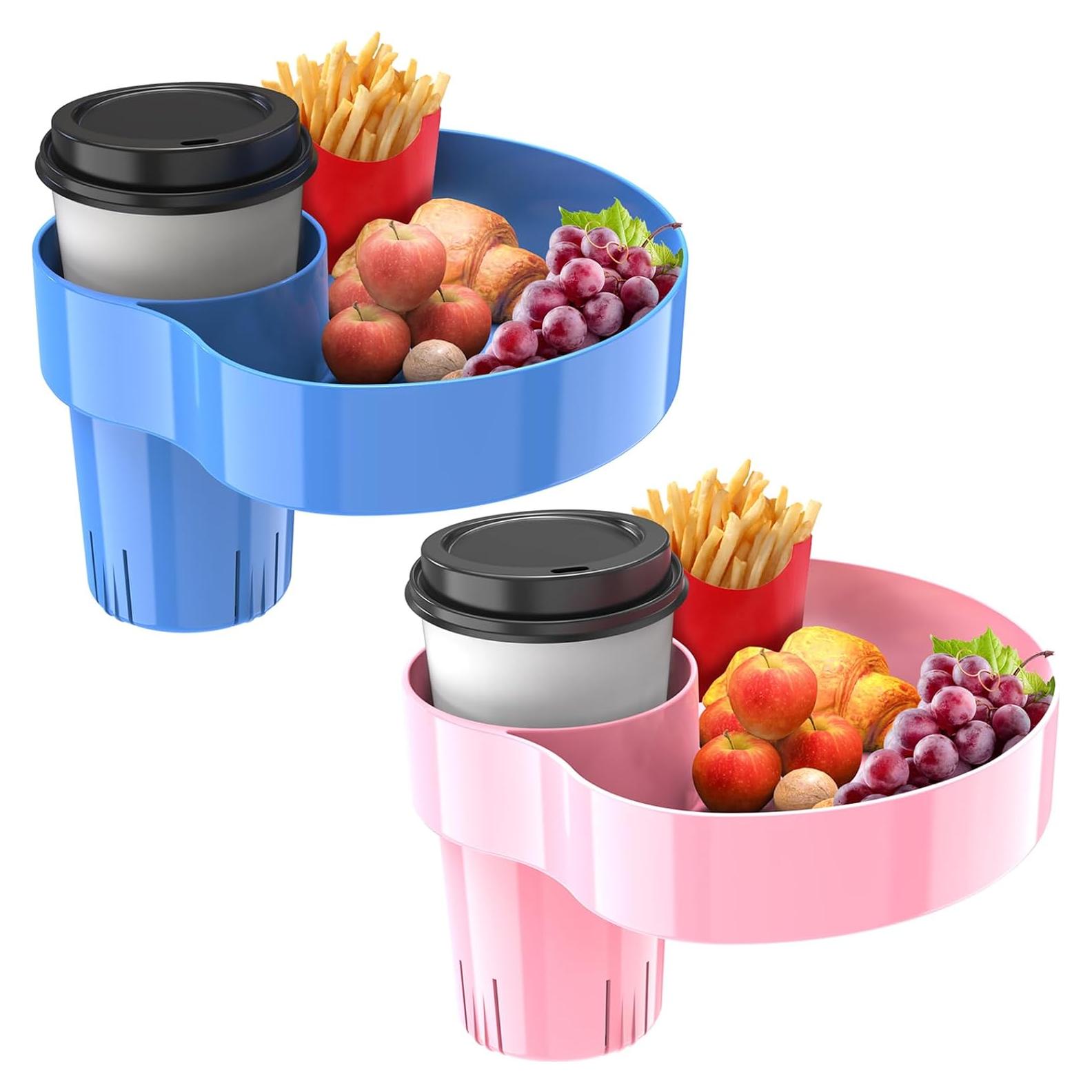 Bandeja para Asiento de Auto AISHAIDO 2 Paquetes Rosa y Azul