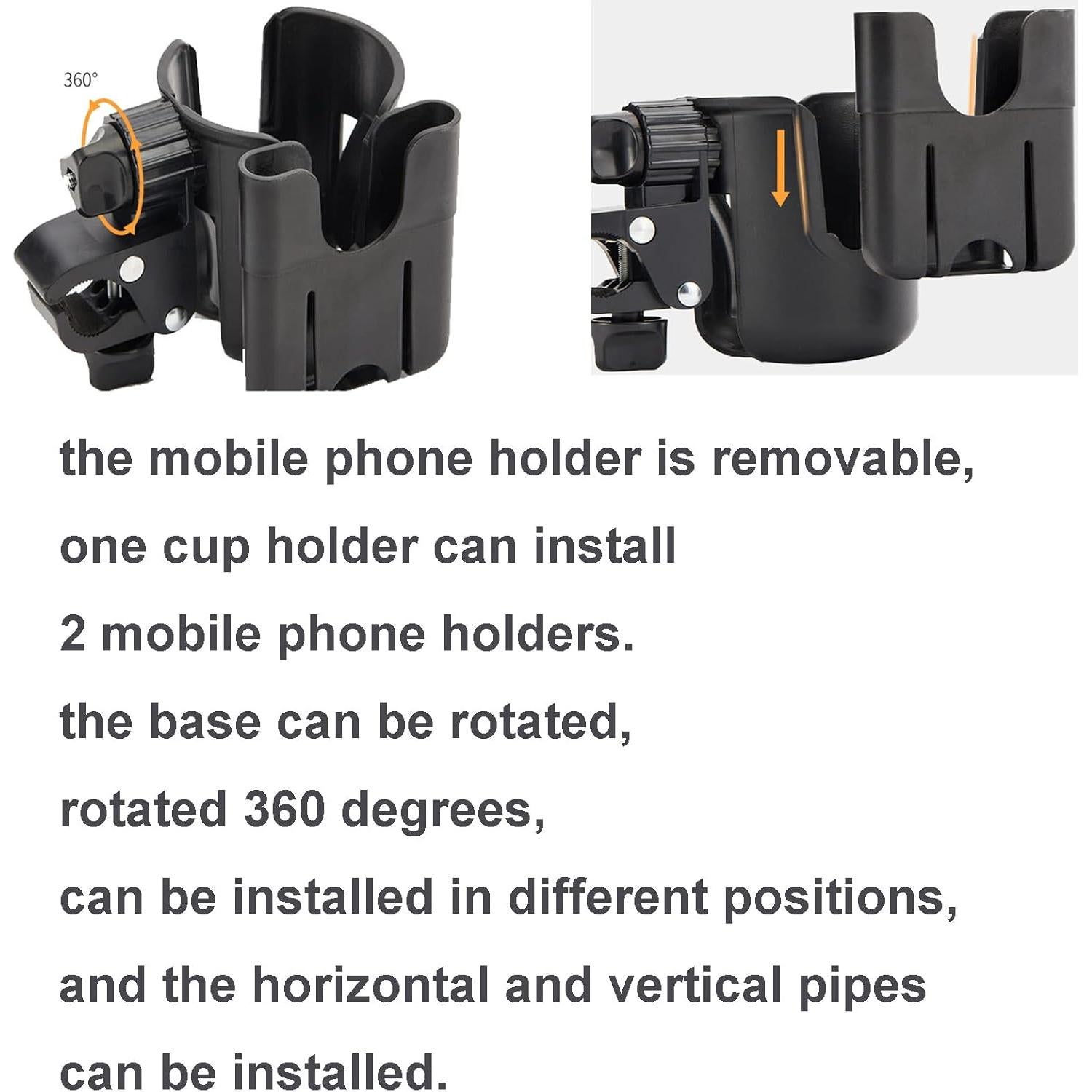 Soporte para Tazas 2 en 1 UpTuoLi - Organizador Rotativo 360°