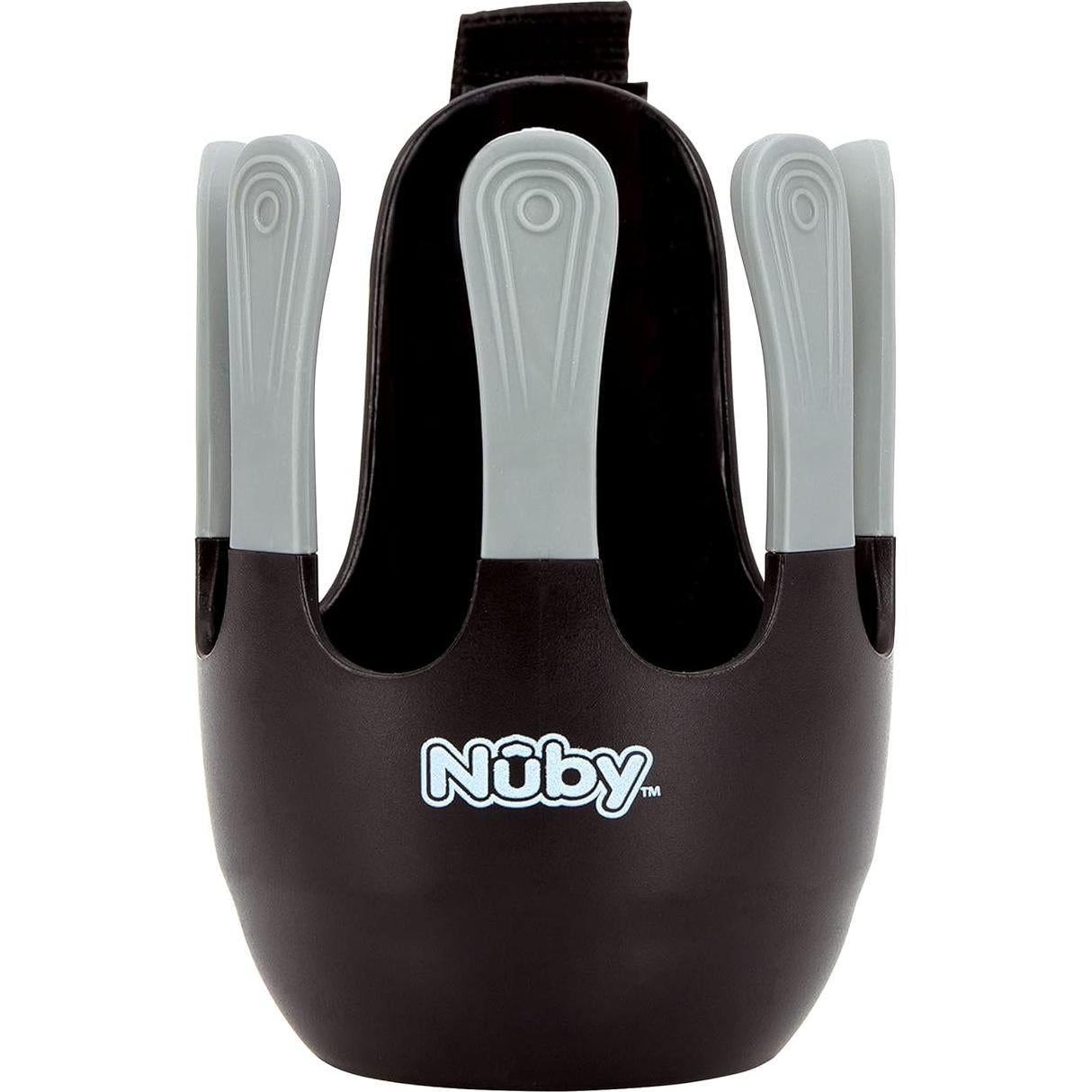 Soporte Universal para Tazas NUBY Gris con Agarre Texturizado