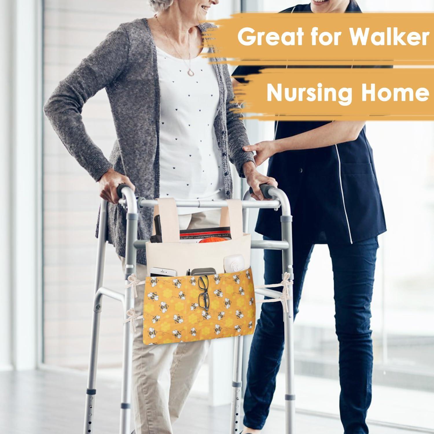 Bolsa para Andador TOGETRUE con Soporte para Vaso 38x29cm