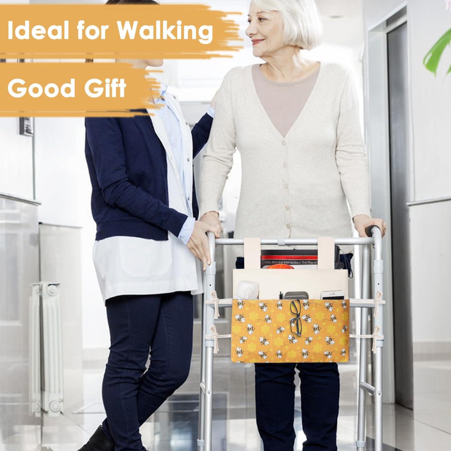 Bolsa para Andador TOGETRUE con Soporte para Vaso 38x29cm