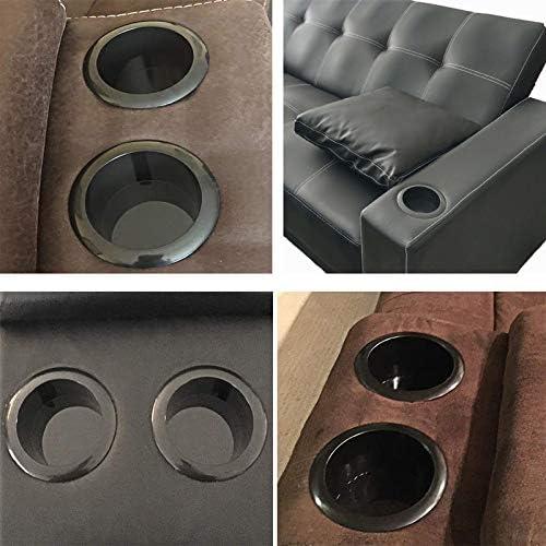 Soporte para Vaso GYBest Negro 2 Pcs 10.6x10.6x10 cm