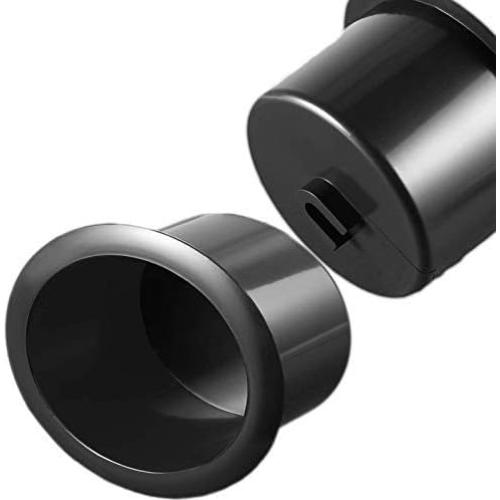 Soporte para Vaso GYBest Negro 2 Pcs 10.6x10.6x10 cm