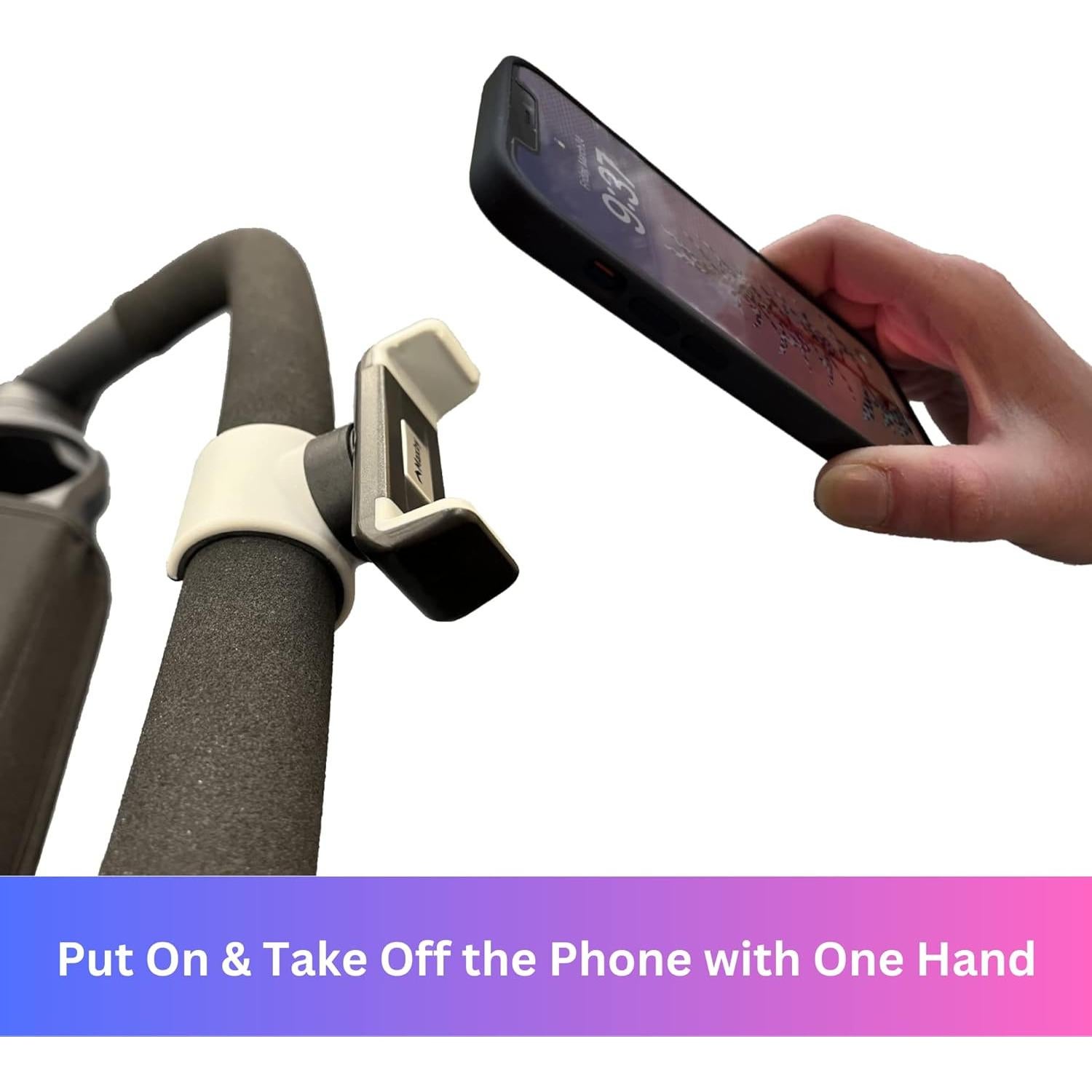 Soporte para Teléfono de Carrito Maxby MB 2 - Rotación 360°