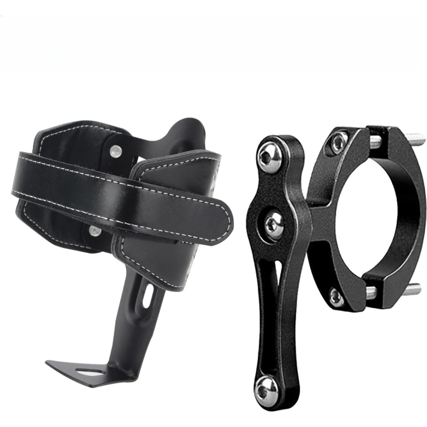 Soporte para Taza PoverDonunt Ajustable Negro para Bicicleta