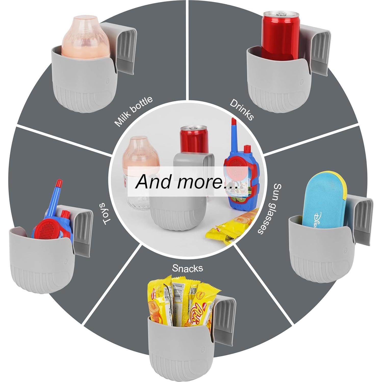 Soporte Universal para Tazas Ihaapsi Gris 12.95x8.89x11.94 cm