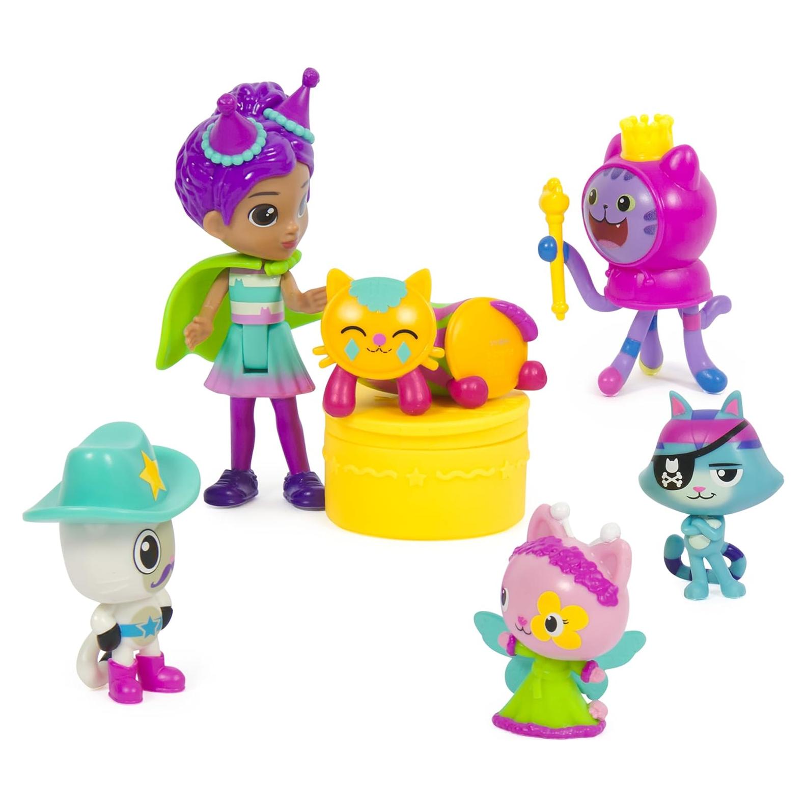 Figuras de Celebración Gabby's Dollhouse - 6 Figuras y Accesorios
