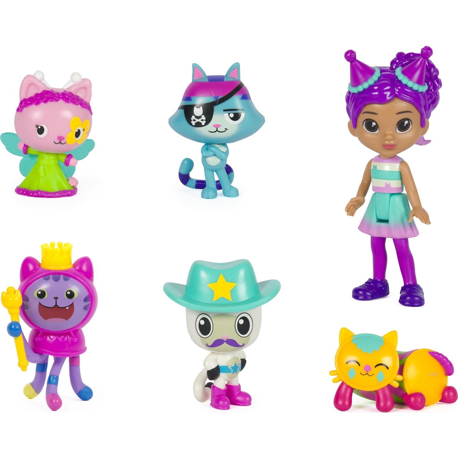 Figuras de Celebración Gabby's Dollhouse - 6 Figuras y Accesorios