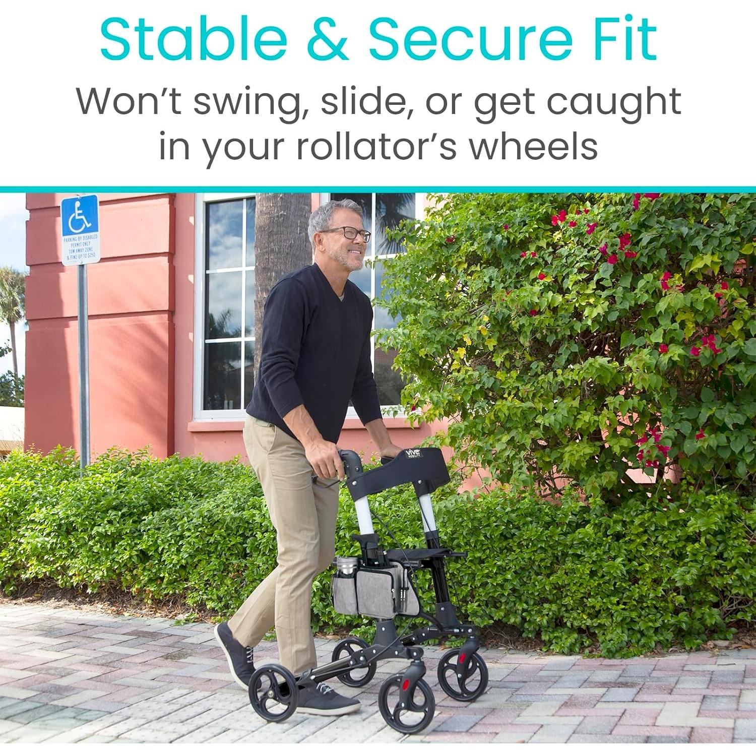 Bolsa Lateral Vive para Andadores y Sillas de Ruedas - Gris