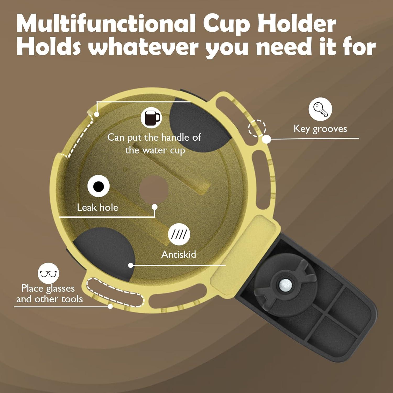 Soporte para Taza de Escritorio EDSRDUX con Gancho Antiderrame