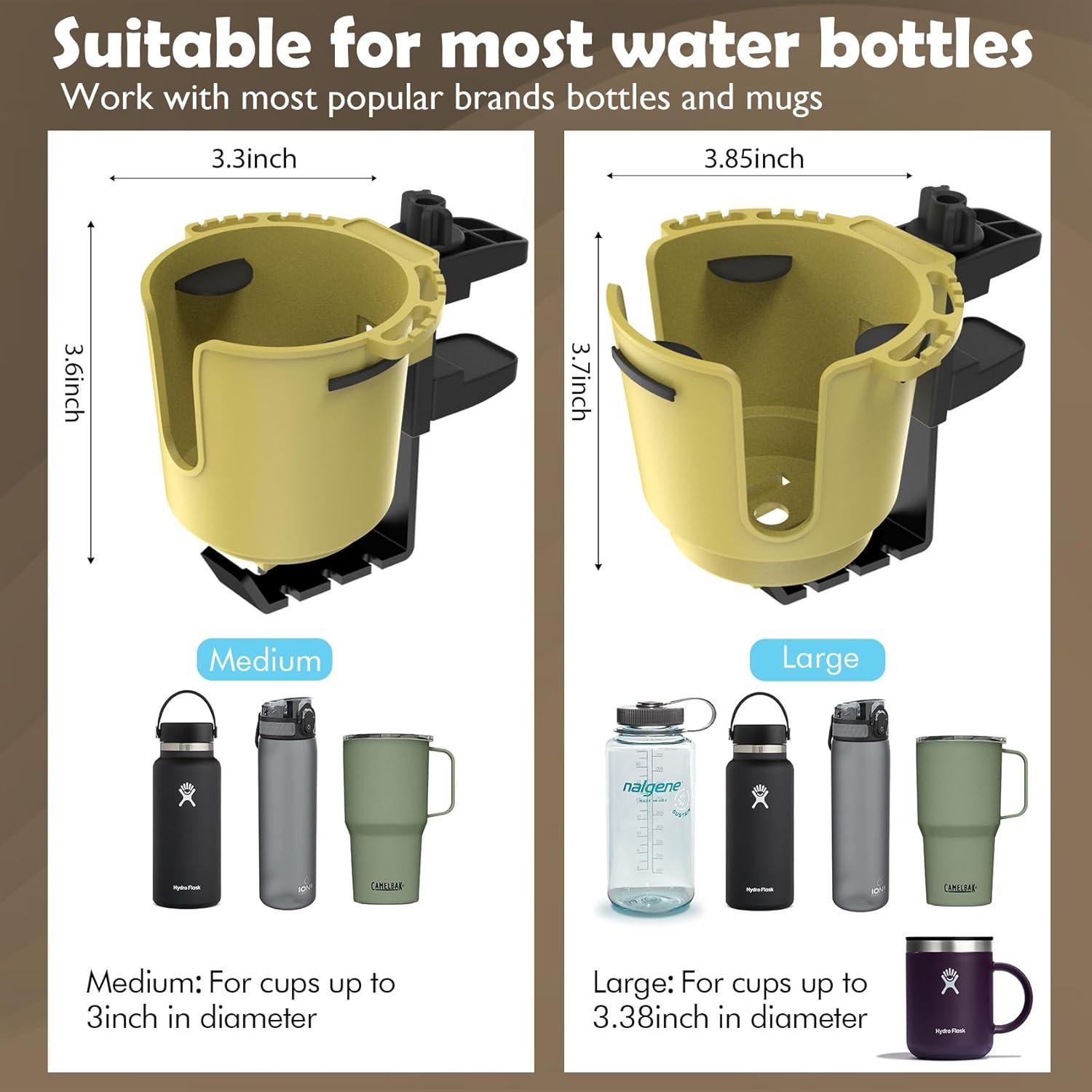 Soporte para Taza de Escritorio EDSRDUX con Gancho Antiderrame