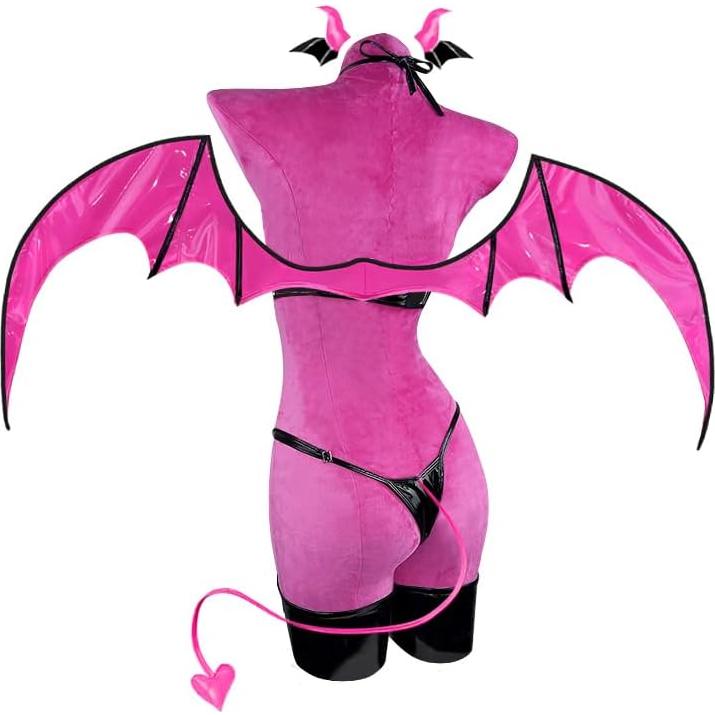 Disfraz de Succubus Premium KORURACLUB para Mujeres - Lencería Sexy