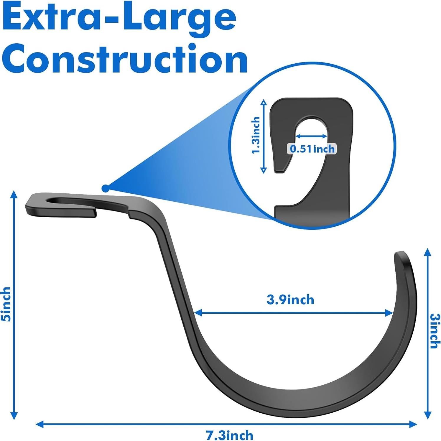 Gancho de Cabeza XL E-filliate para Asiento de Coche - Organizador
