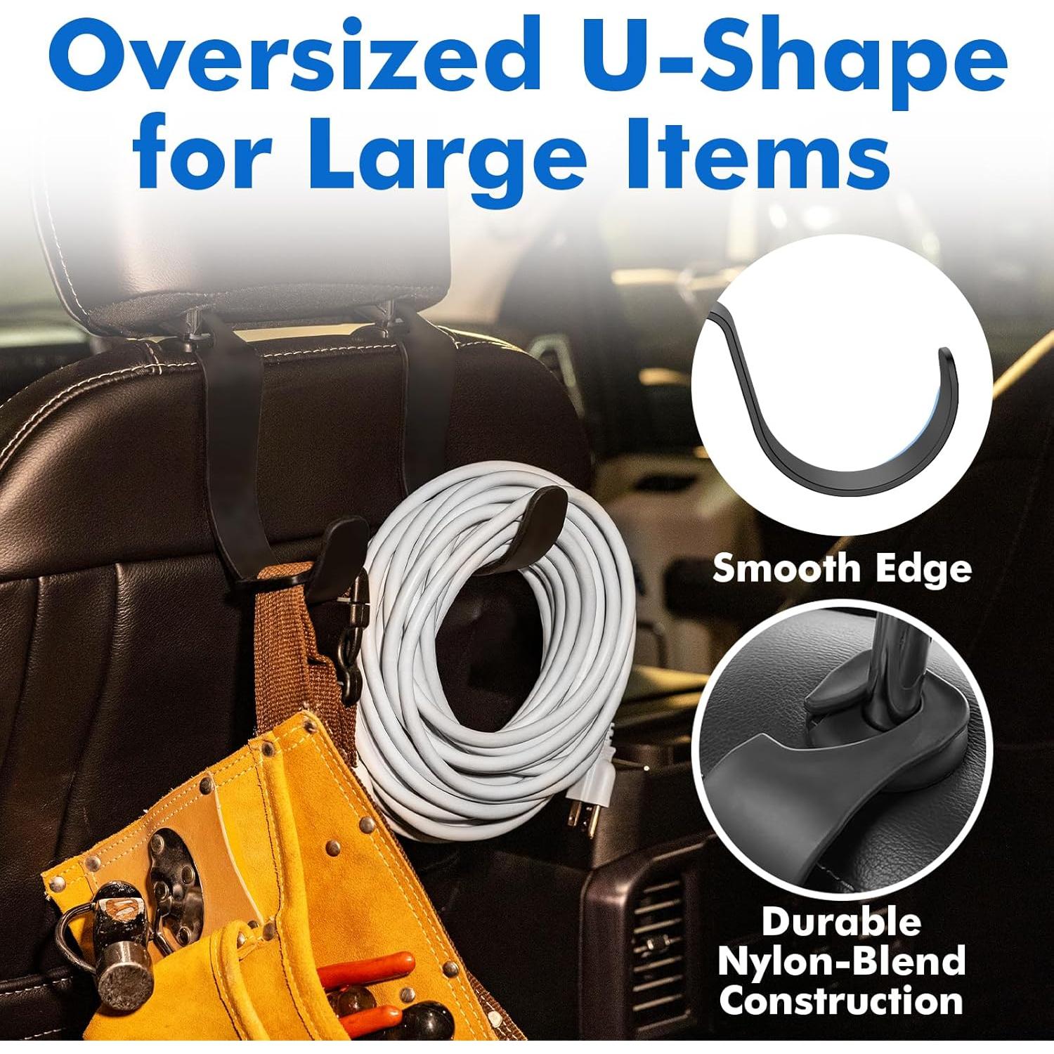 Gancho de Cabeza XL E-filliate para Asiento de Coche - Organizador