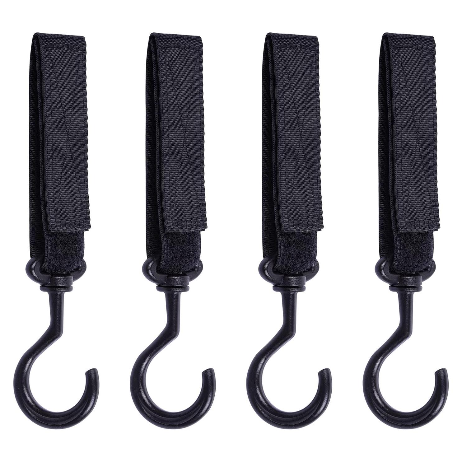 Gancho para Reposacabezas Wisdompro - Paquete de 4 Ganchos Multiusos