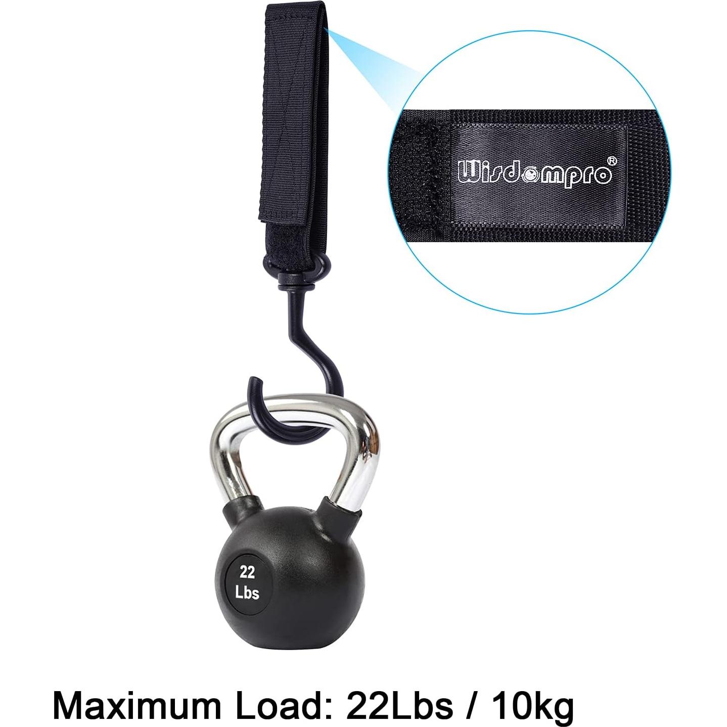 Gancho para Reposacabezas Wisdompro - Paquete de 4 Ganchos Multiusos