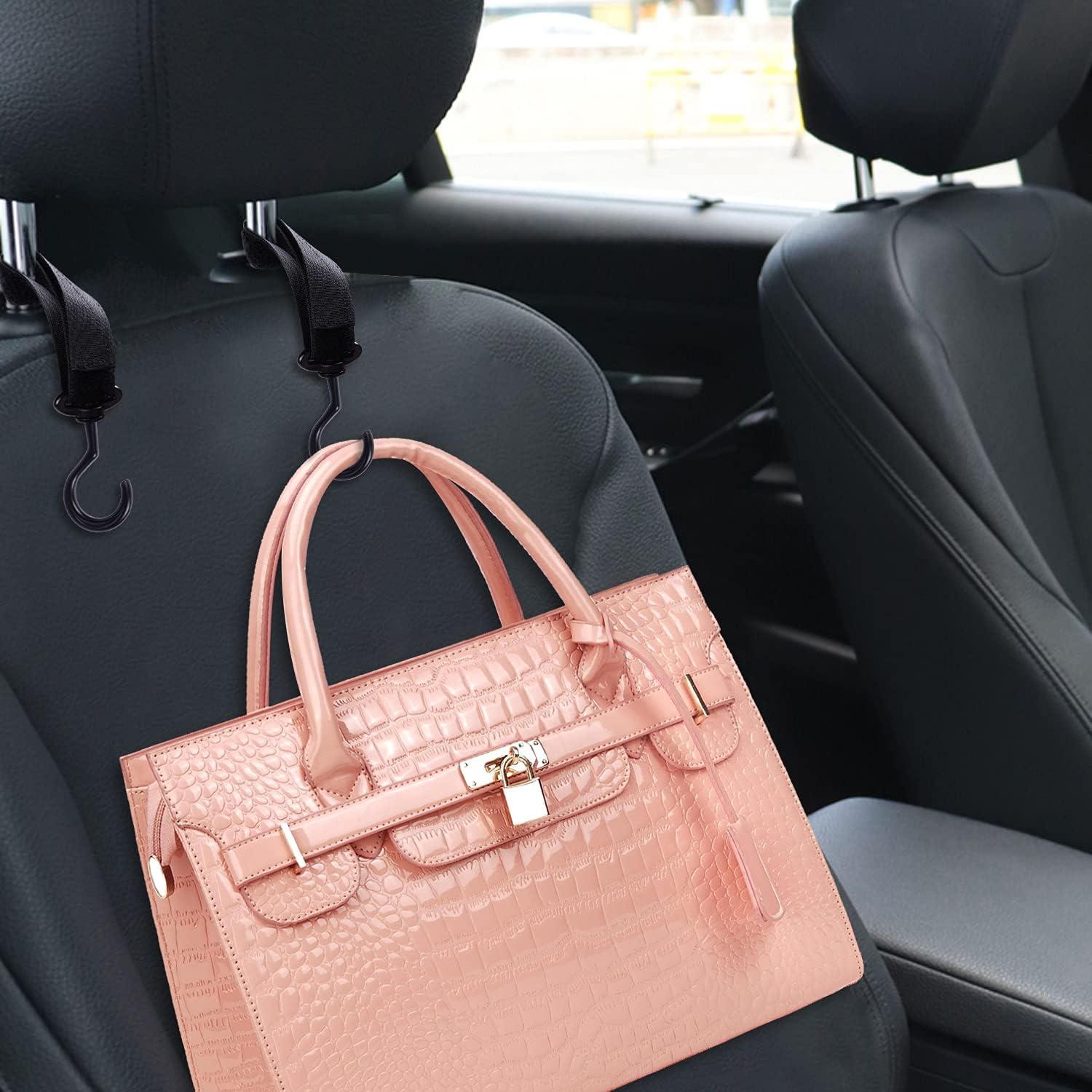 Gancho para Reposacabezas Wisdompro - Paquete de 4 Ganchos Multiusos