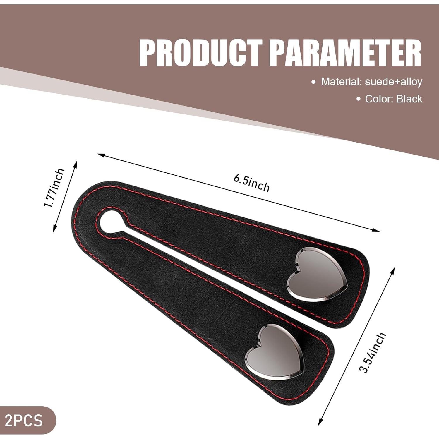 Ganchos para Reposacabezas de Coche Merdege 2 Pcs Negro