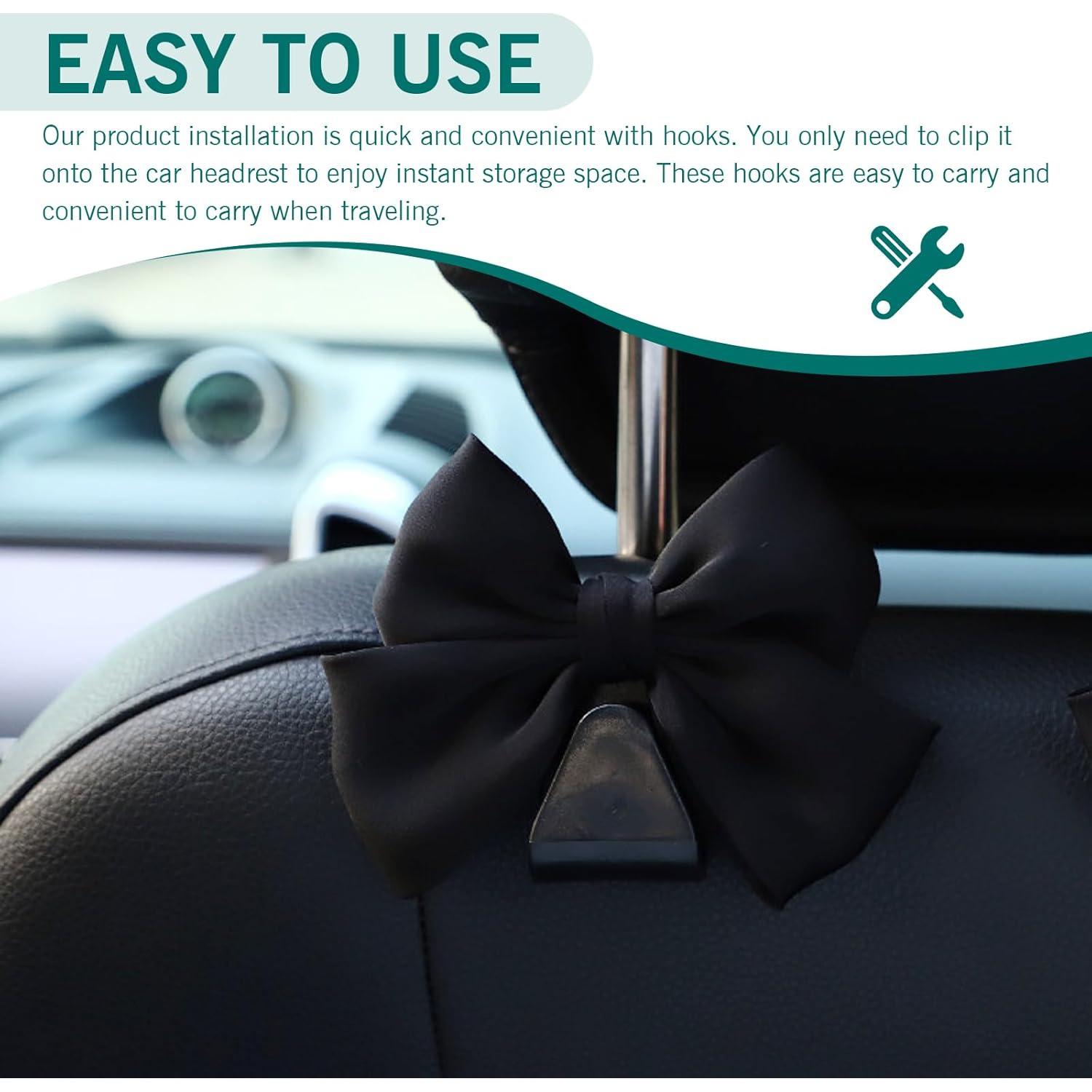 Ganchos de Reposacabezas Zikefest para Asiento de Coche 2PCS