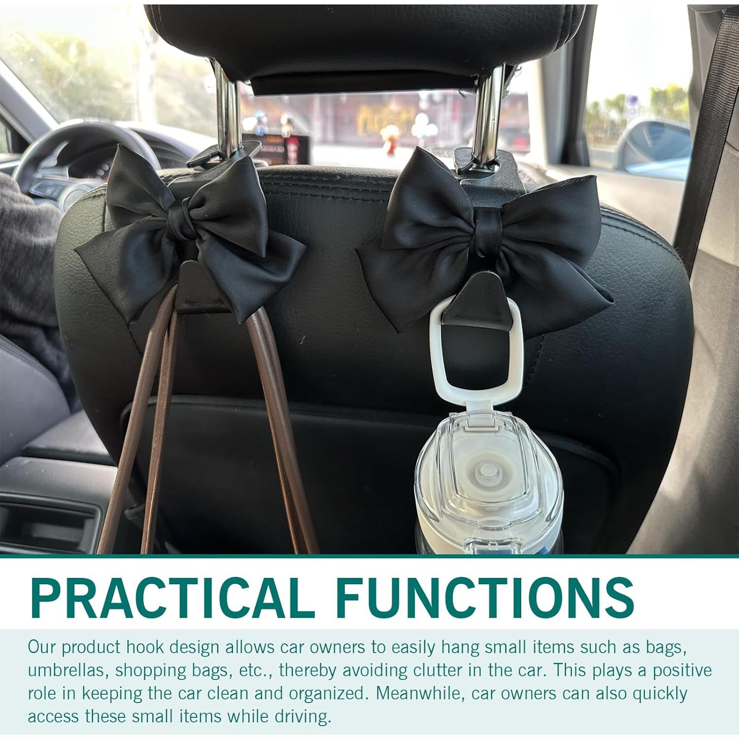 Ganchos de Reposacabezas Zikefest para Asiento de Coche 2PCS