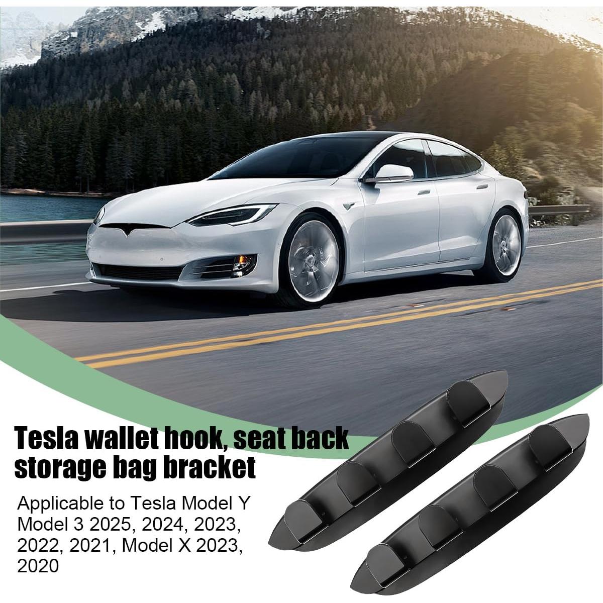 Ganchos para Respaldo de Asiento Zpana, 2 Piezas, Organizador Auto