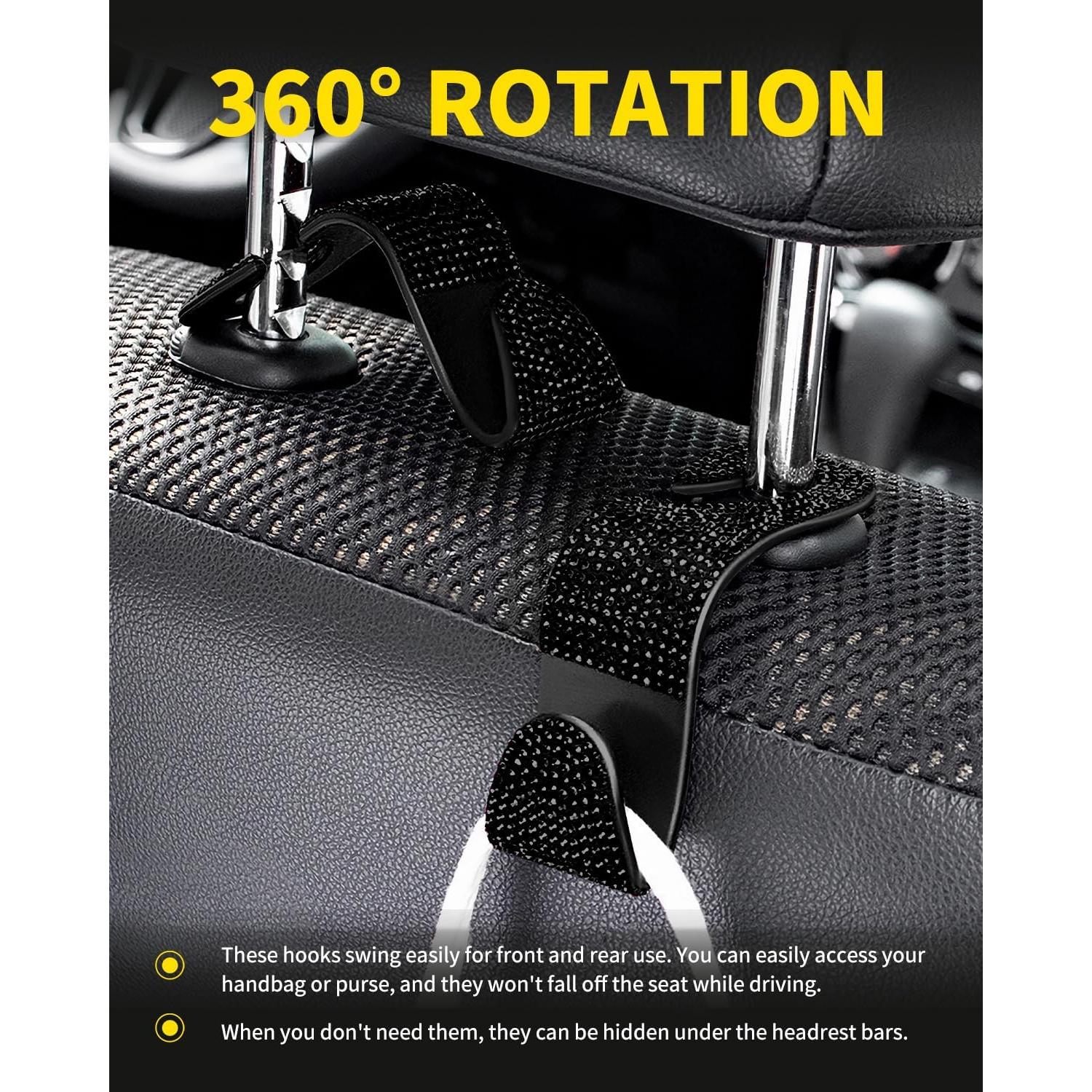 Ganchos para Reposacabezas de Coche Blink Diamond - 4 Piezas