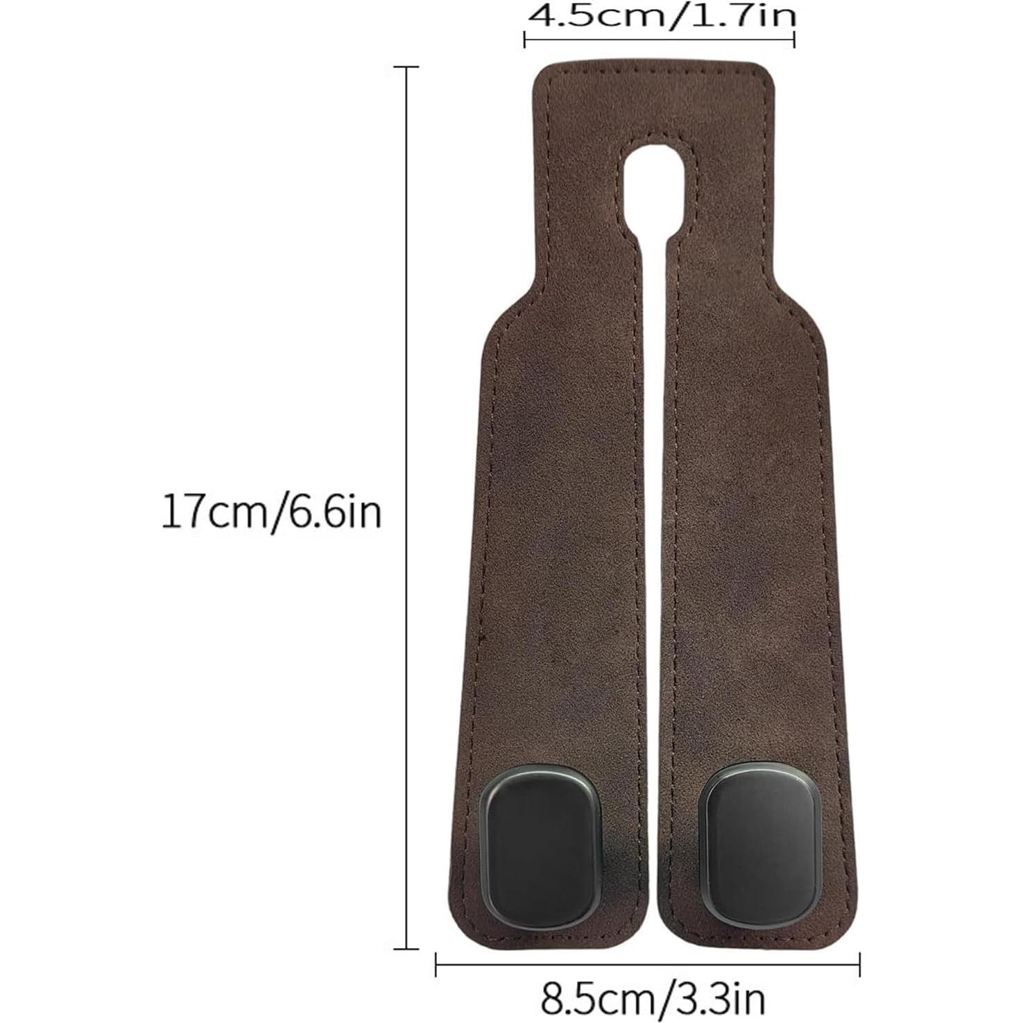 Ganchos para Reposacabezas DEIHAALEN - Doble para Coche Gris