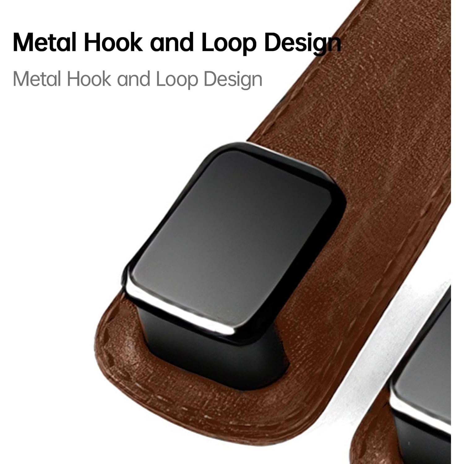 Ganchos para Reposacabezas VisionSync CA027 - 2 Piezas Marrón