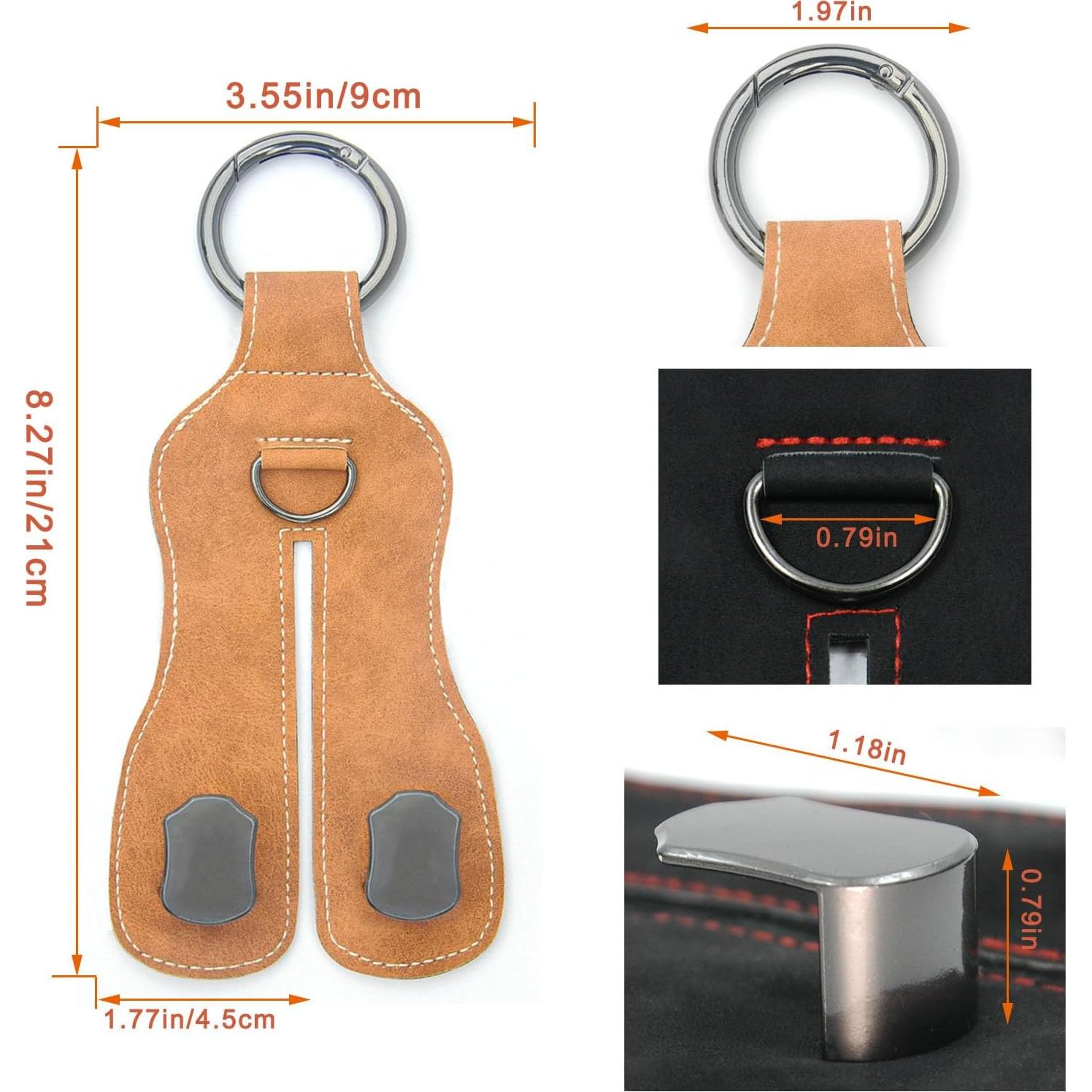 Ganchos para Asiento de Coche JFJVBDFH 2 en 1 Marrón