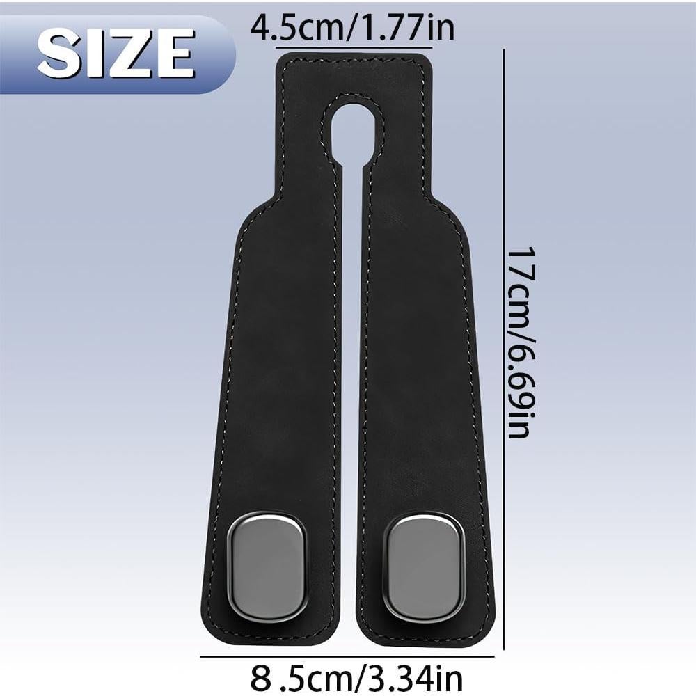 Gancho Doble para Respaldo de Asiento RAFZEG - Marrón